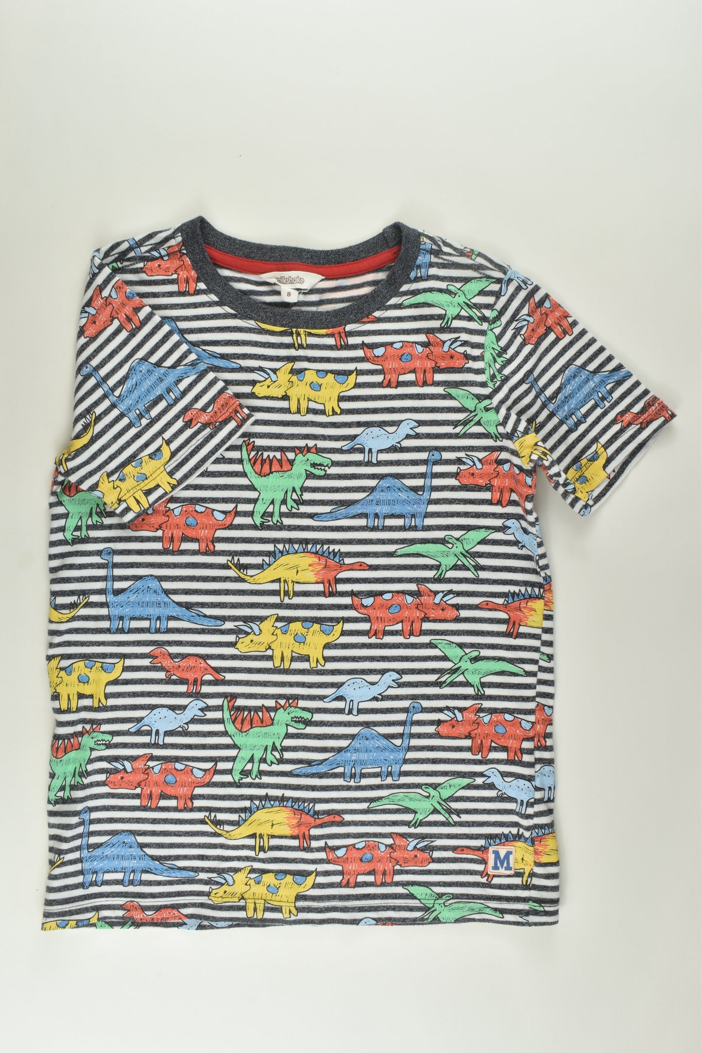 Milkshake Size 8 Dinosaur T-shirt