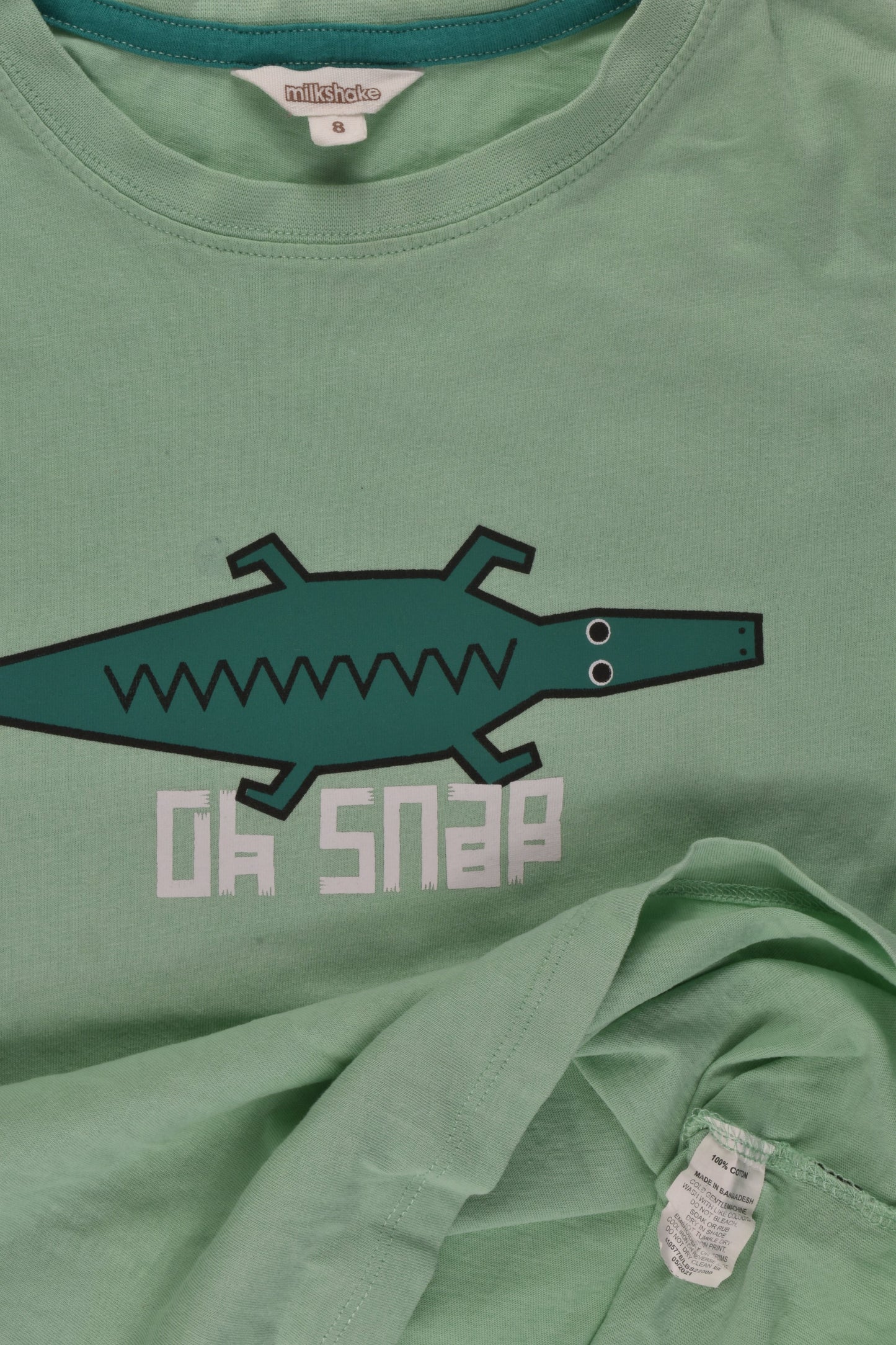 Milkshake Size 8 'Oh Snap' T-shirt