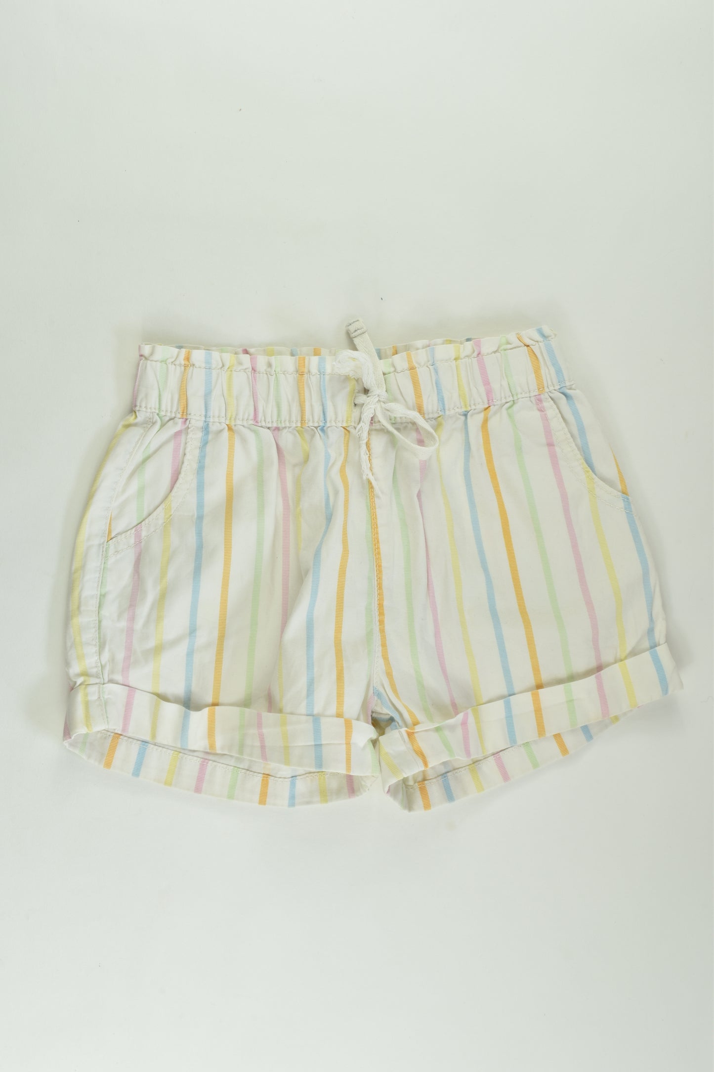 Milkshake Size 8 Striped Shorts