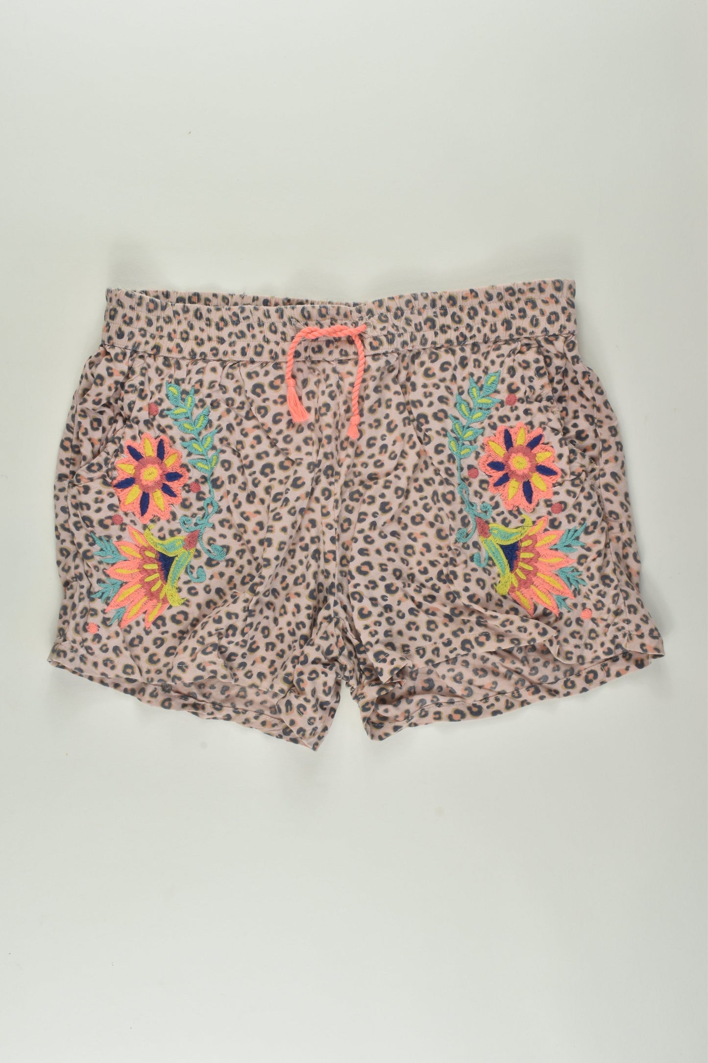 Milkshake Size 8 Viscose Embroidery Shorts