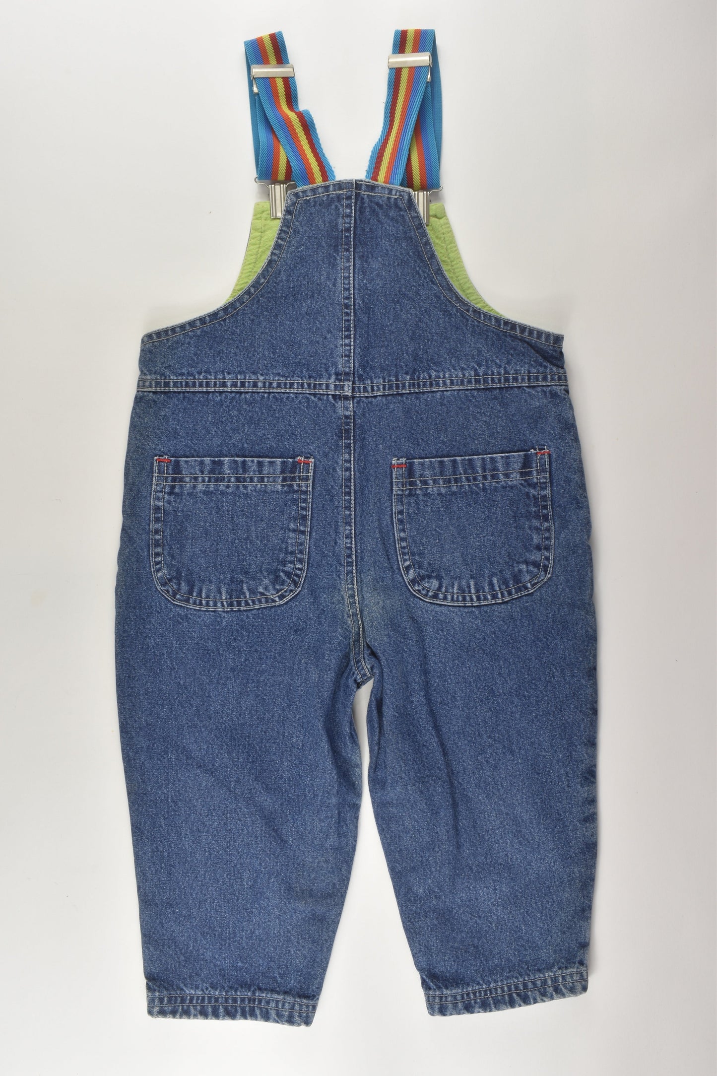 Mimi Size 1-2 French Maisy Mouse Vintage Denim Overalls