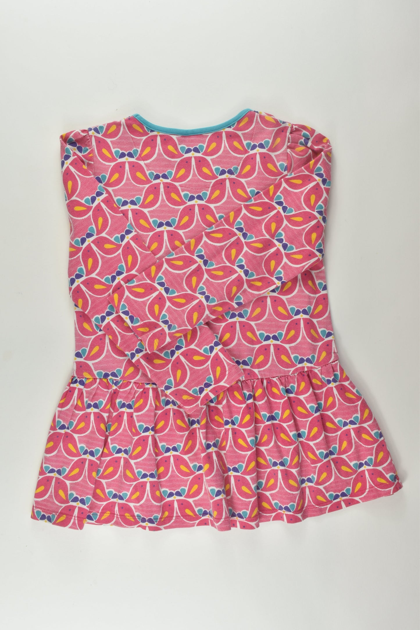 Mini Club Size 5-6 Retro Birds Dress