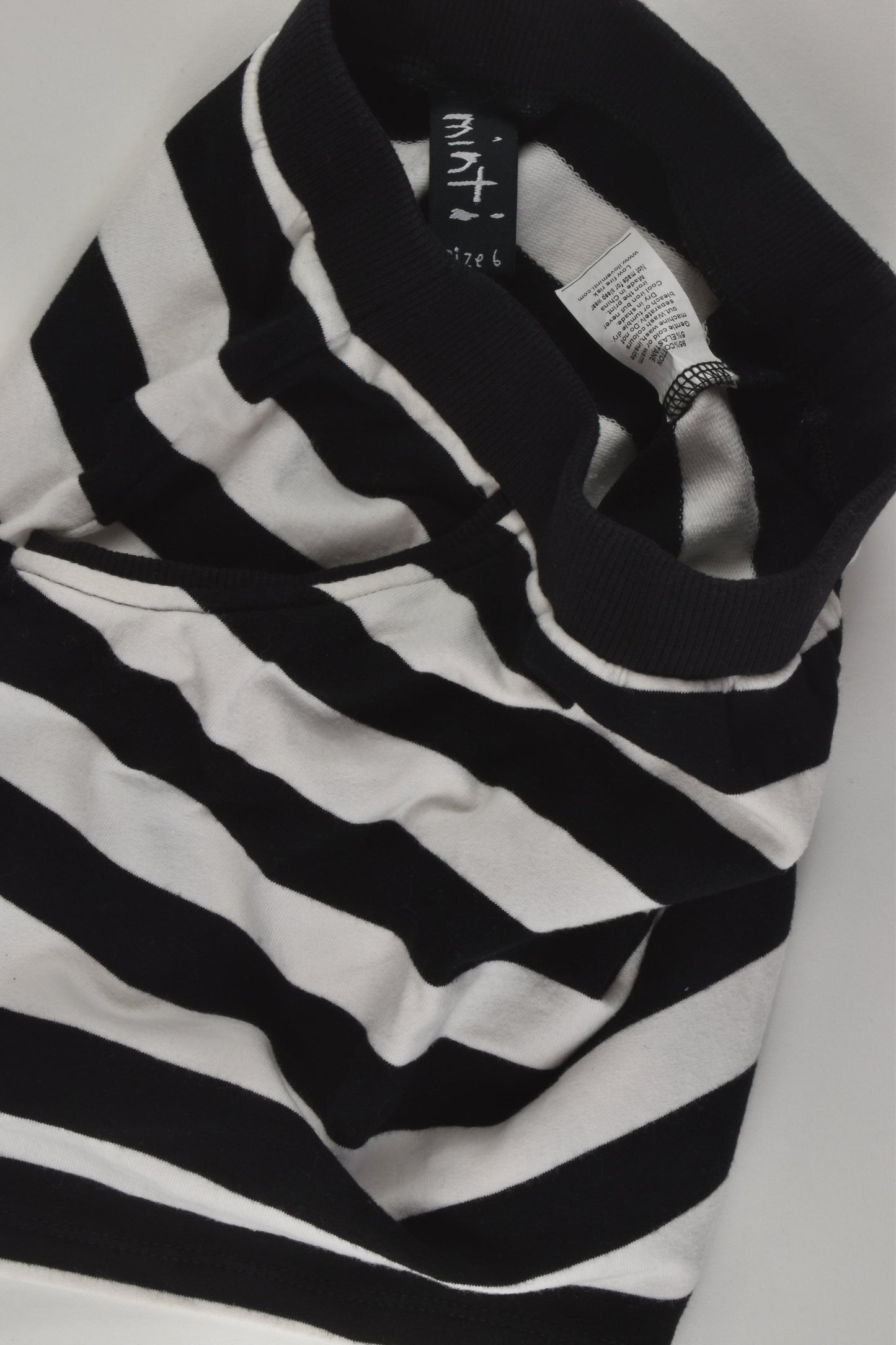 Minti Size 6 Striped Skirt