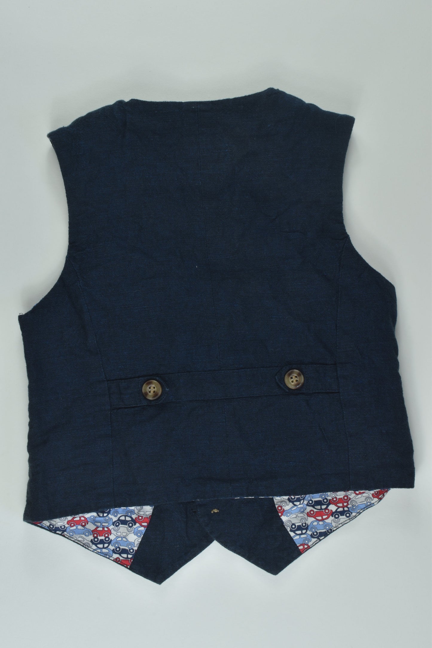 Monsoon Size 4 Linen Blend Vest