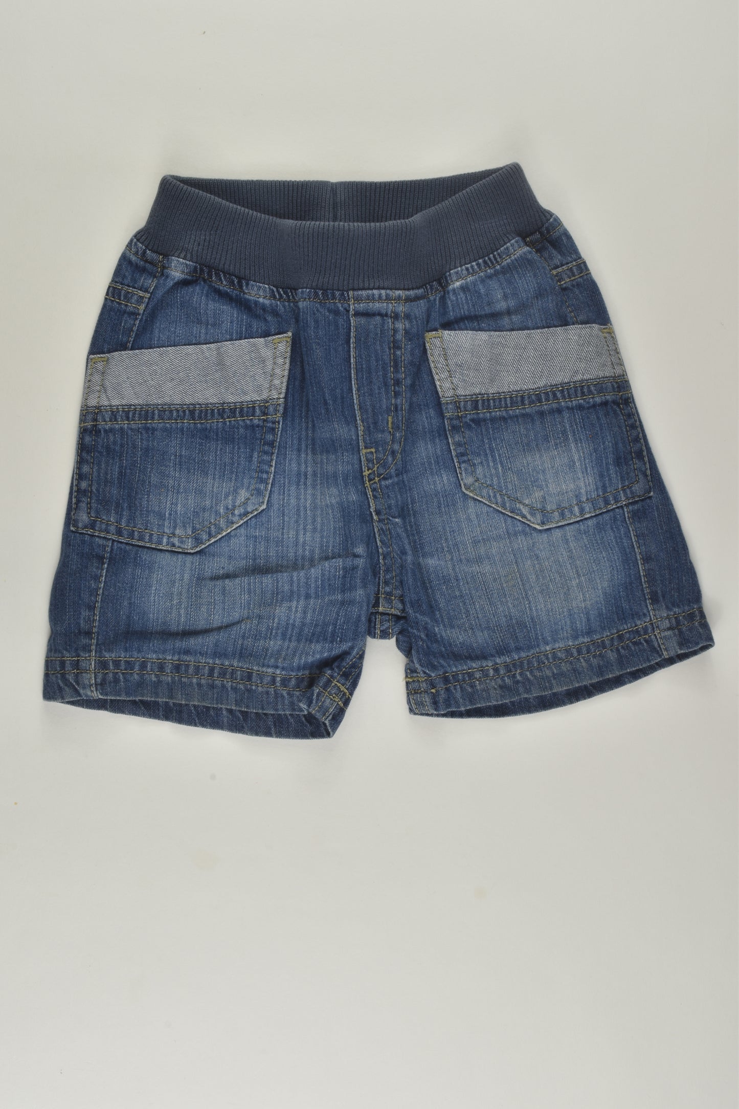 Mothercare Size 0 Lightweight Denim Shorts