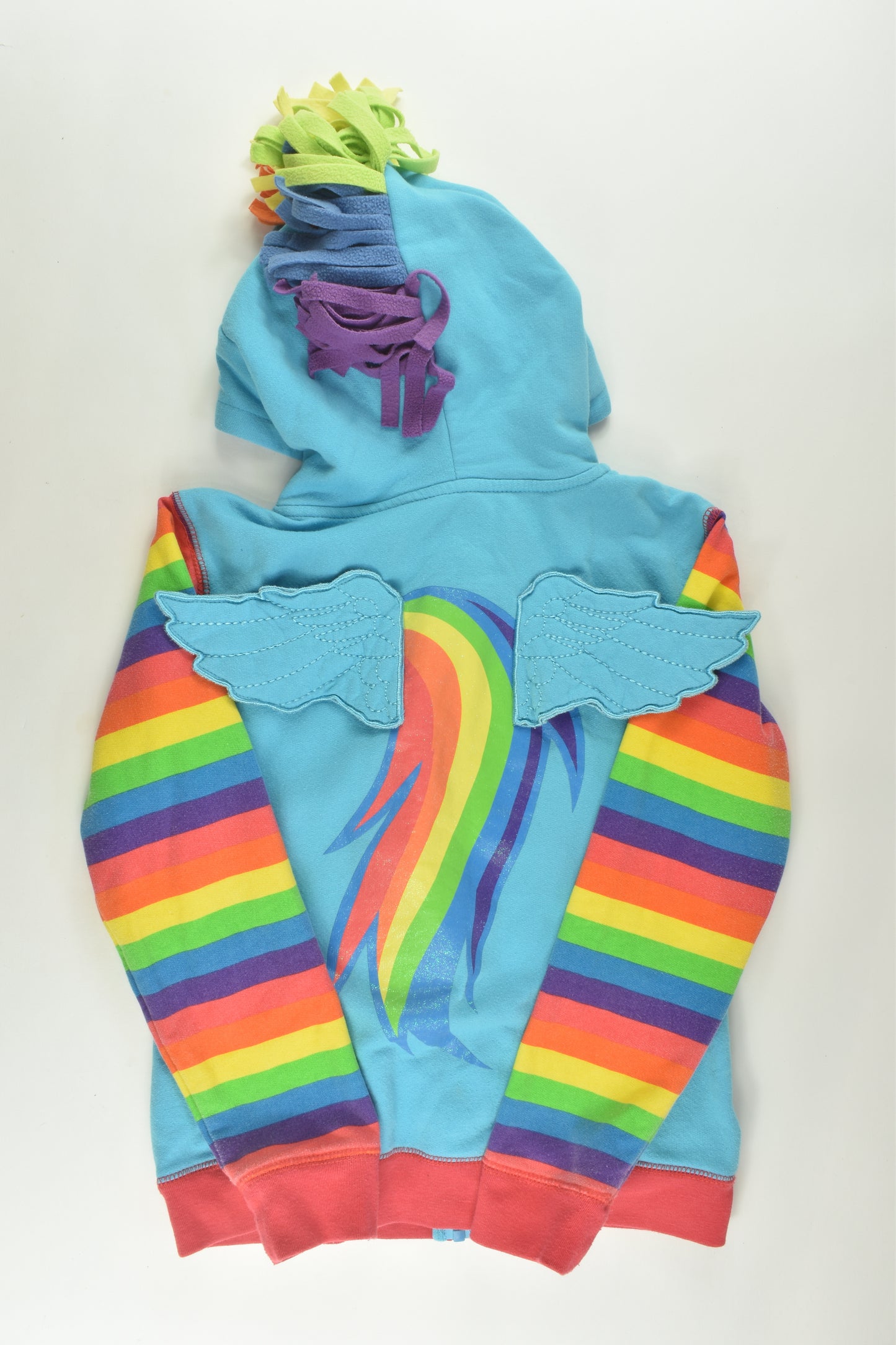 My Little Pony Size 8/10 Rainbow Dash Zip Jumper