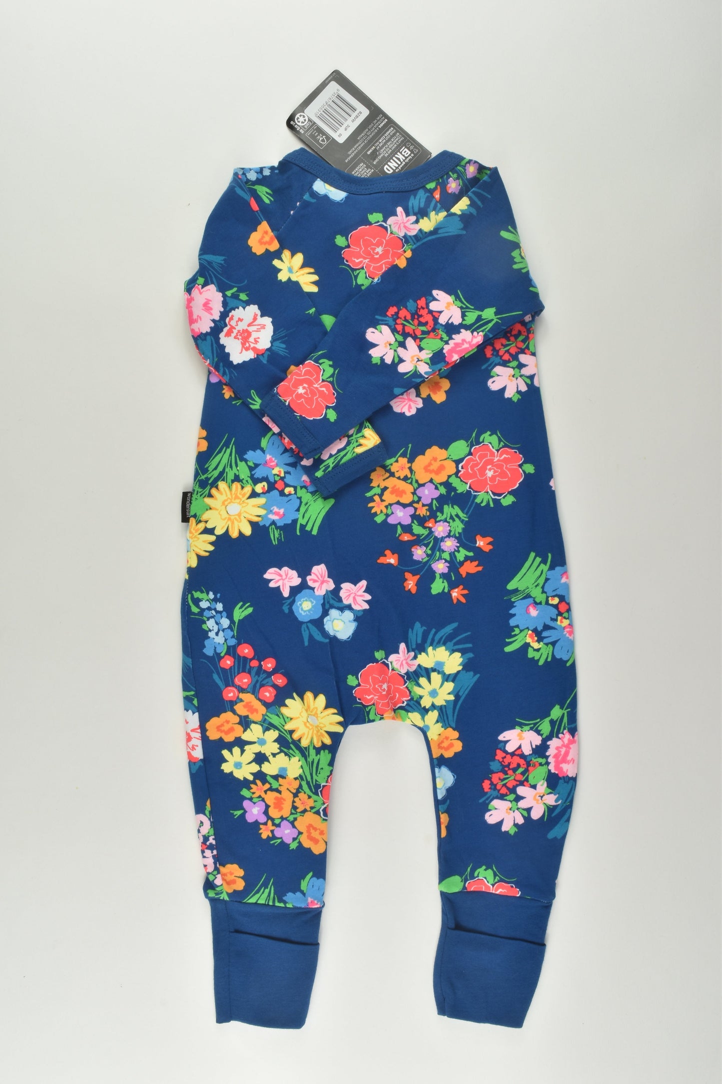 NEW Bonds Size 00 Floral Wondersuit