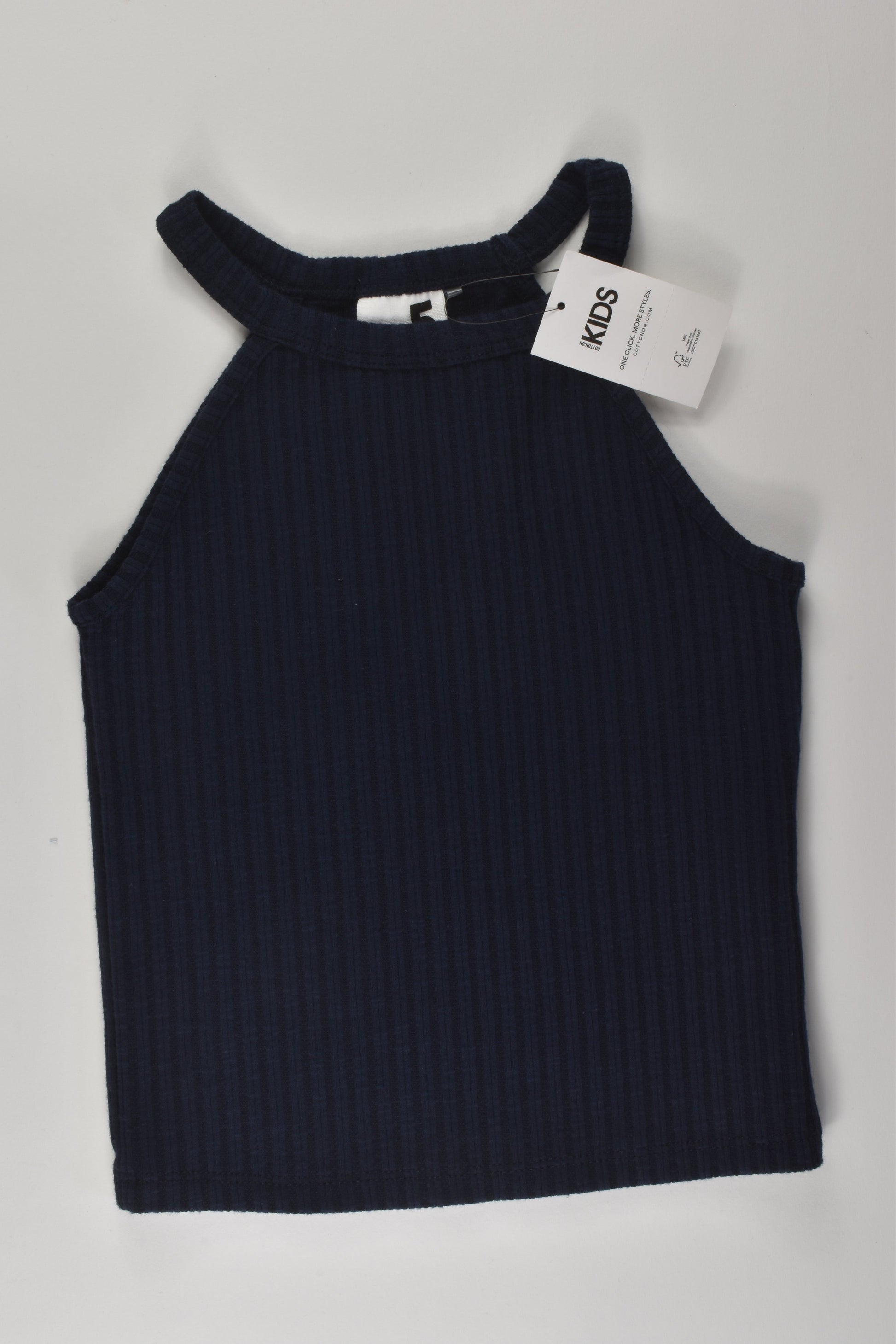 NEW Cotton On Kids Size 5 Rib Tank