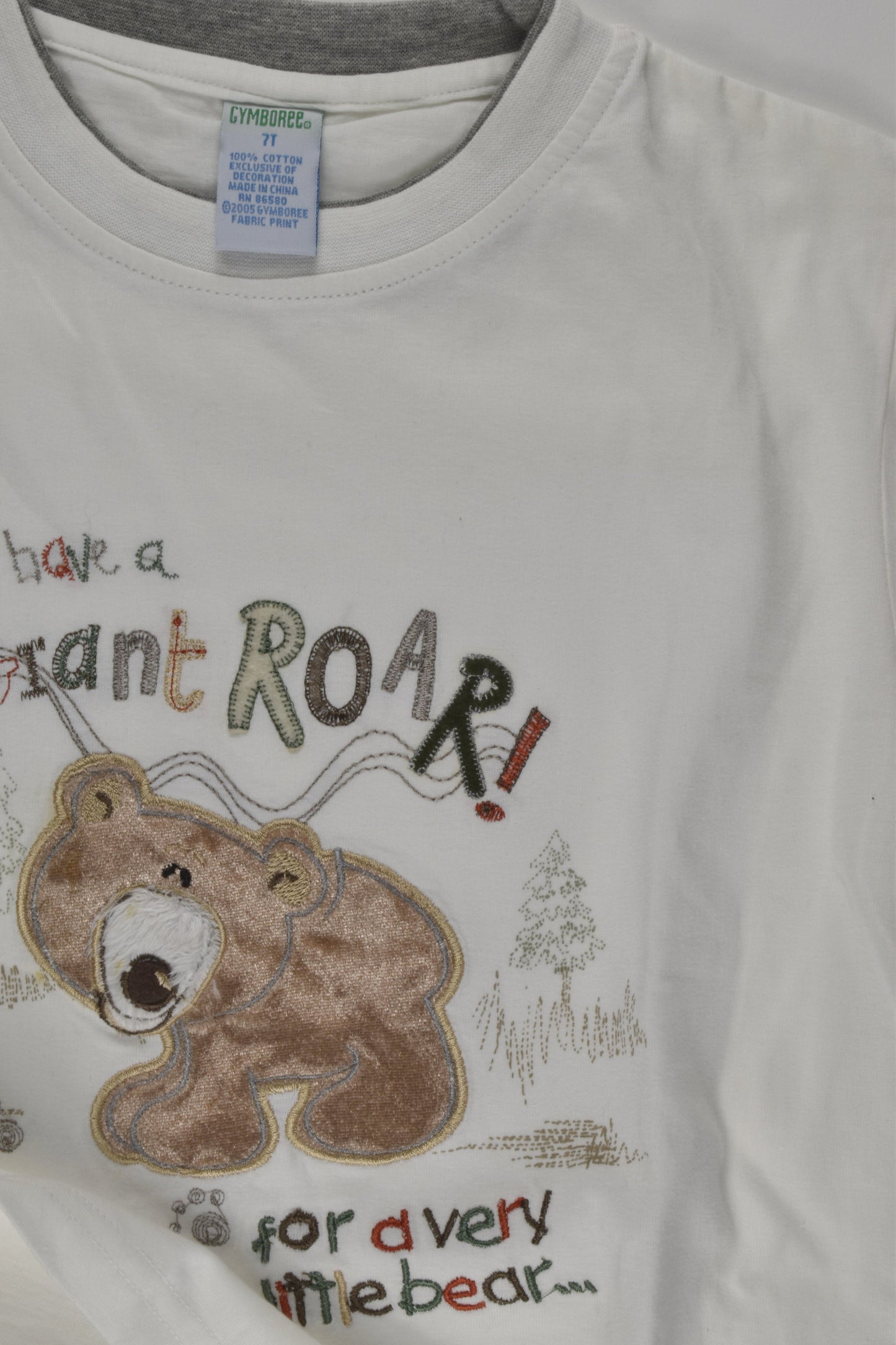 NEW Gymboree Size 7 Bear T-shirt