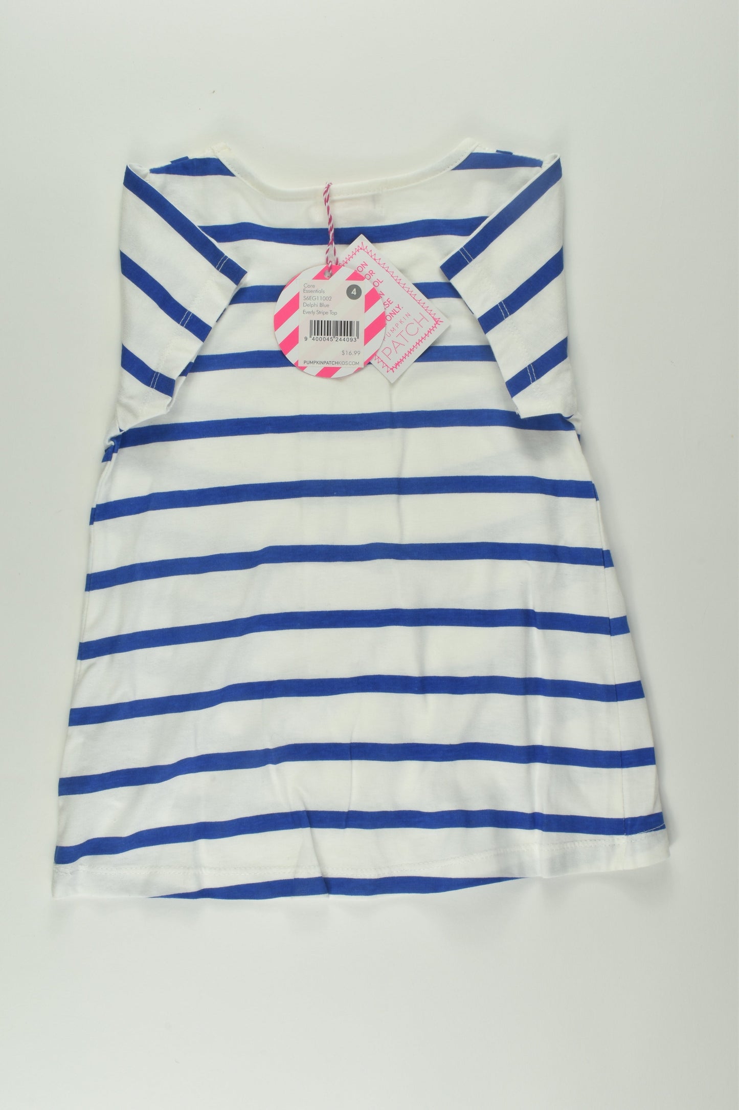 NEW Pumpkin Patch Size 4 Striped T-shirt