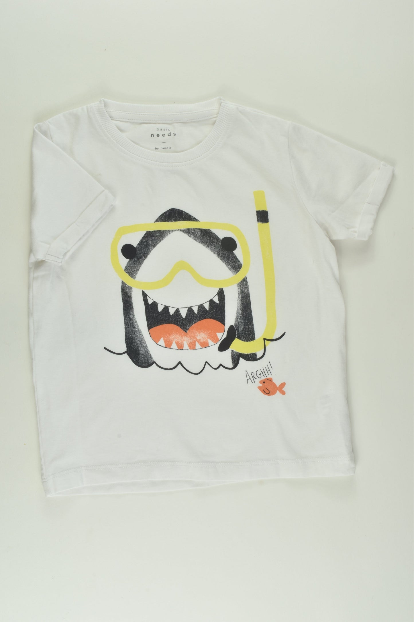 Nam It Size 2-3 Organic Shark T-shirt