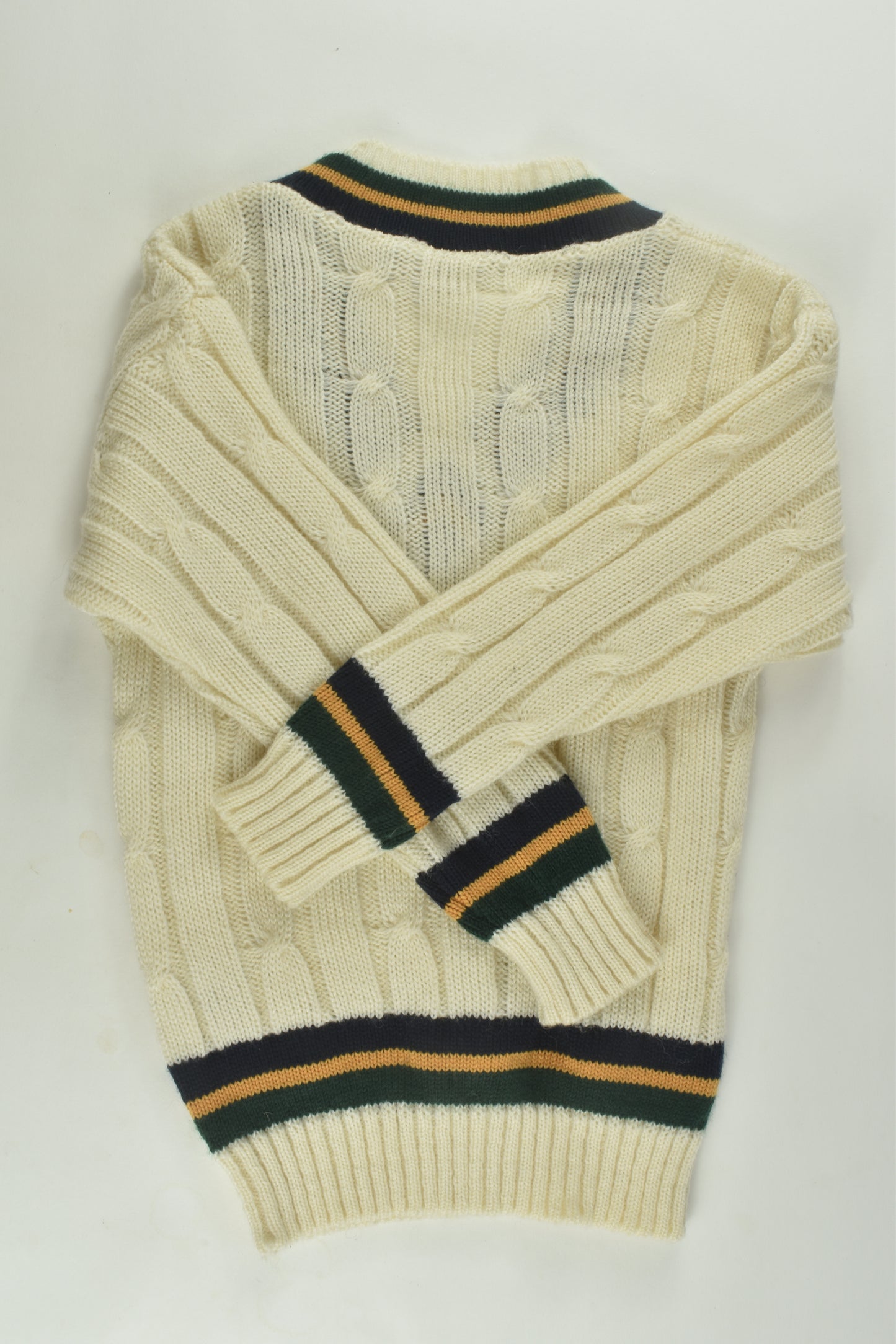 Next Preppy Club Size 5/6 Vintage Knit Jumper