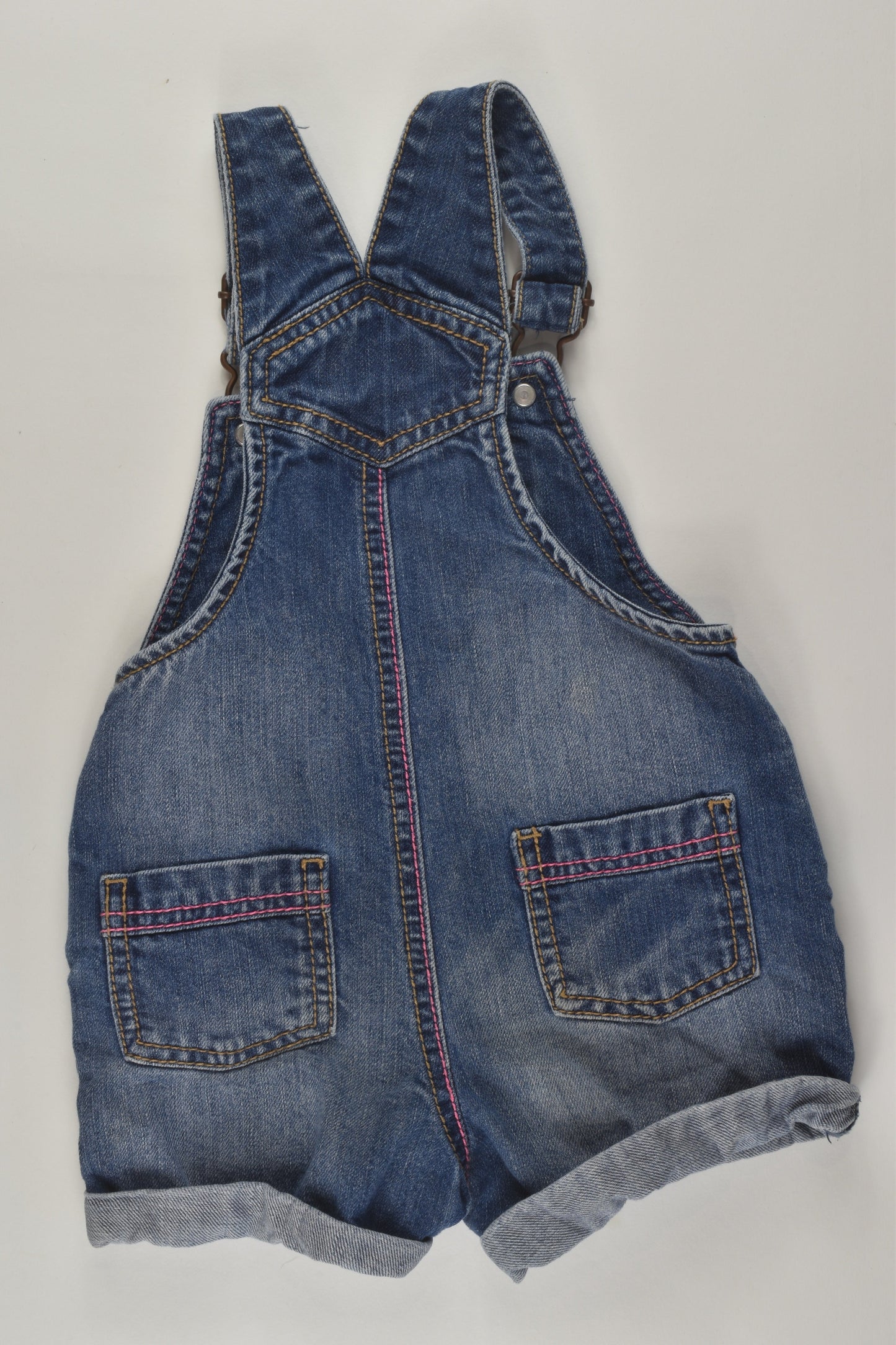 Next Size 0 Denim Short Overalls