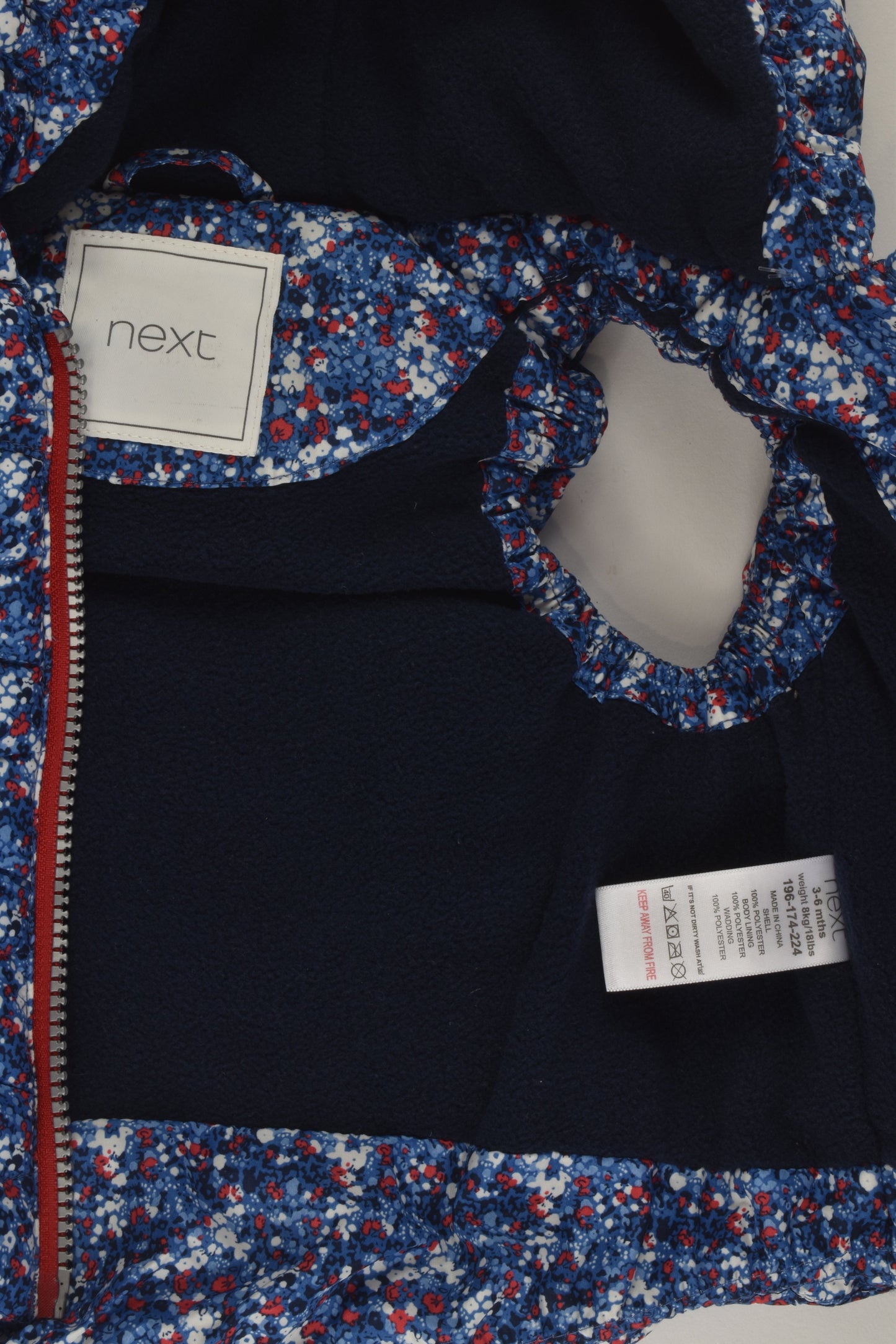 Next Size 00 Floral Puffer Vest