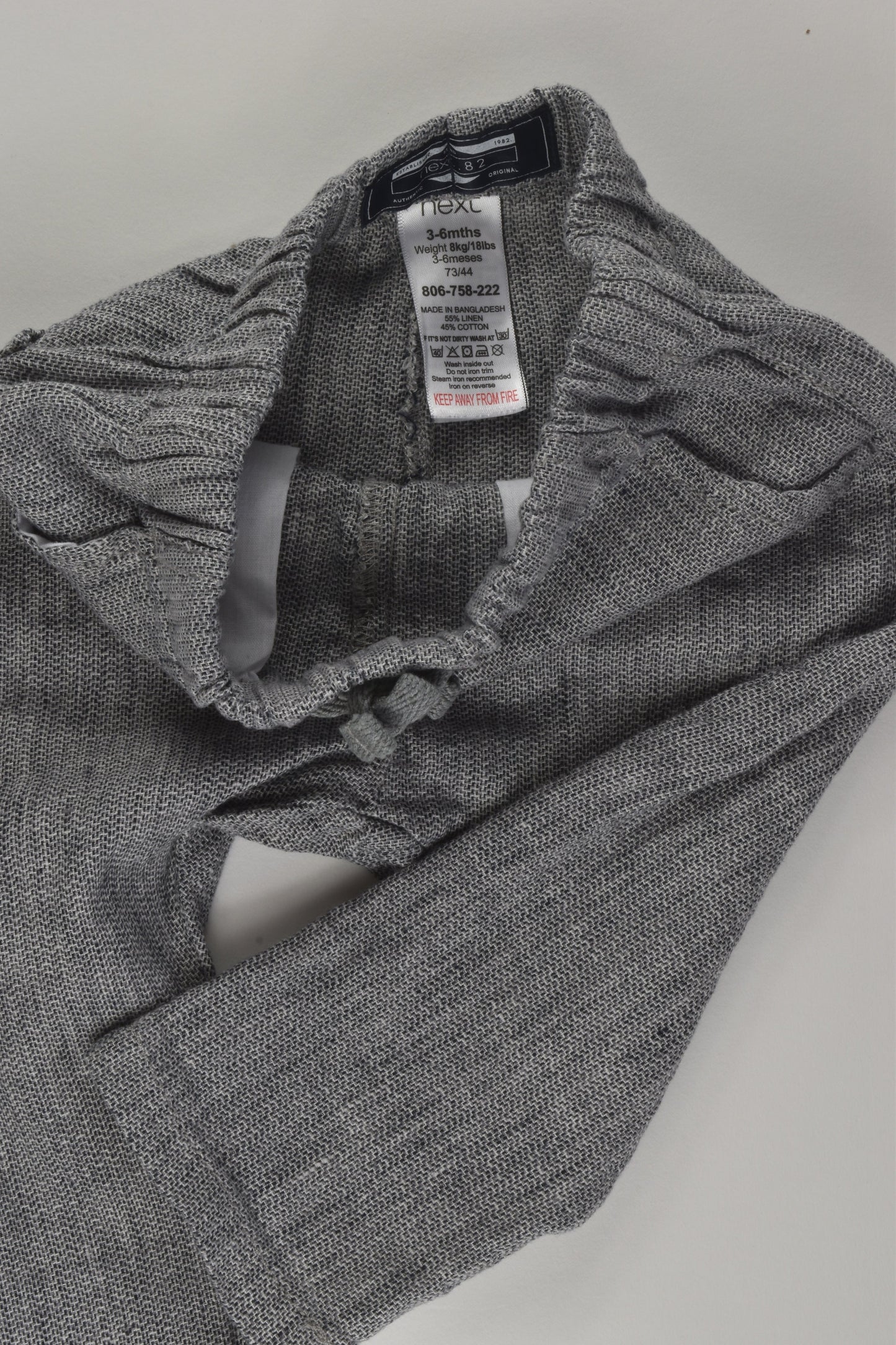 Next Size 00 Linen Blend Pants