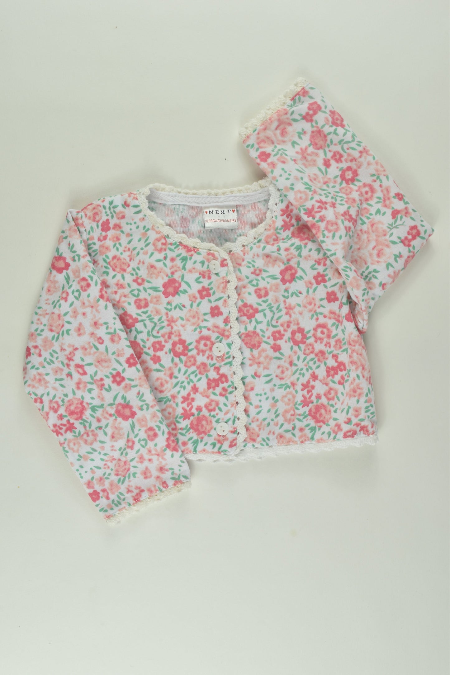 Next Size 1-2 Floral Cardigan