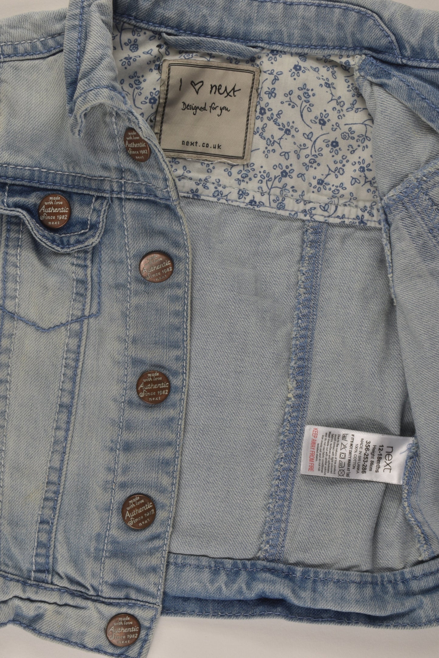 Next Size 1 Denim Jacket