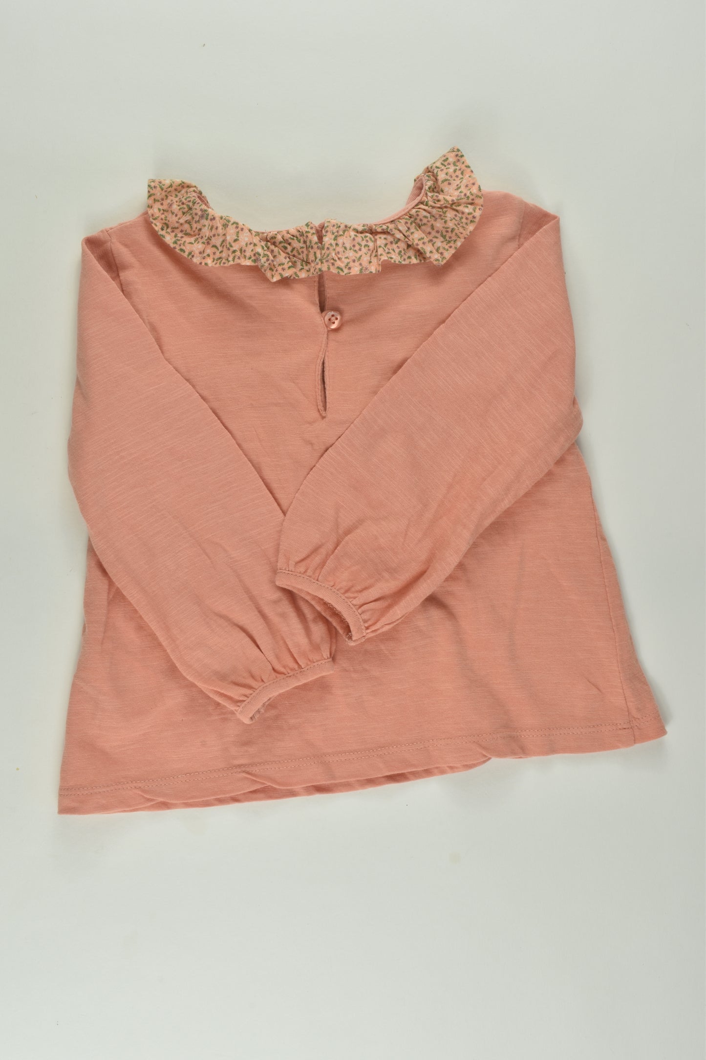 Next Size 1 Floral Collar Top