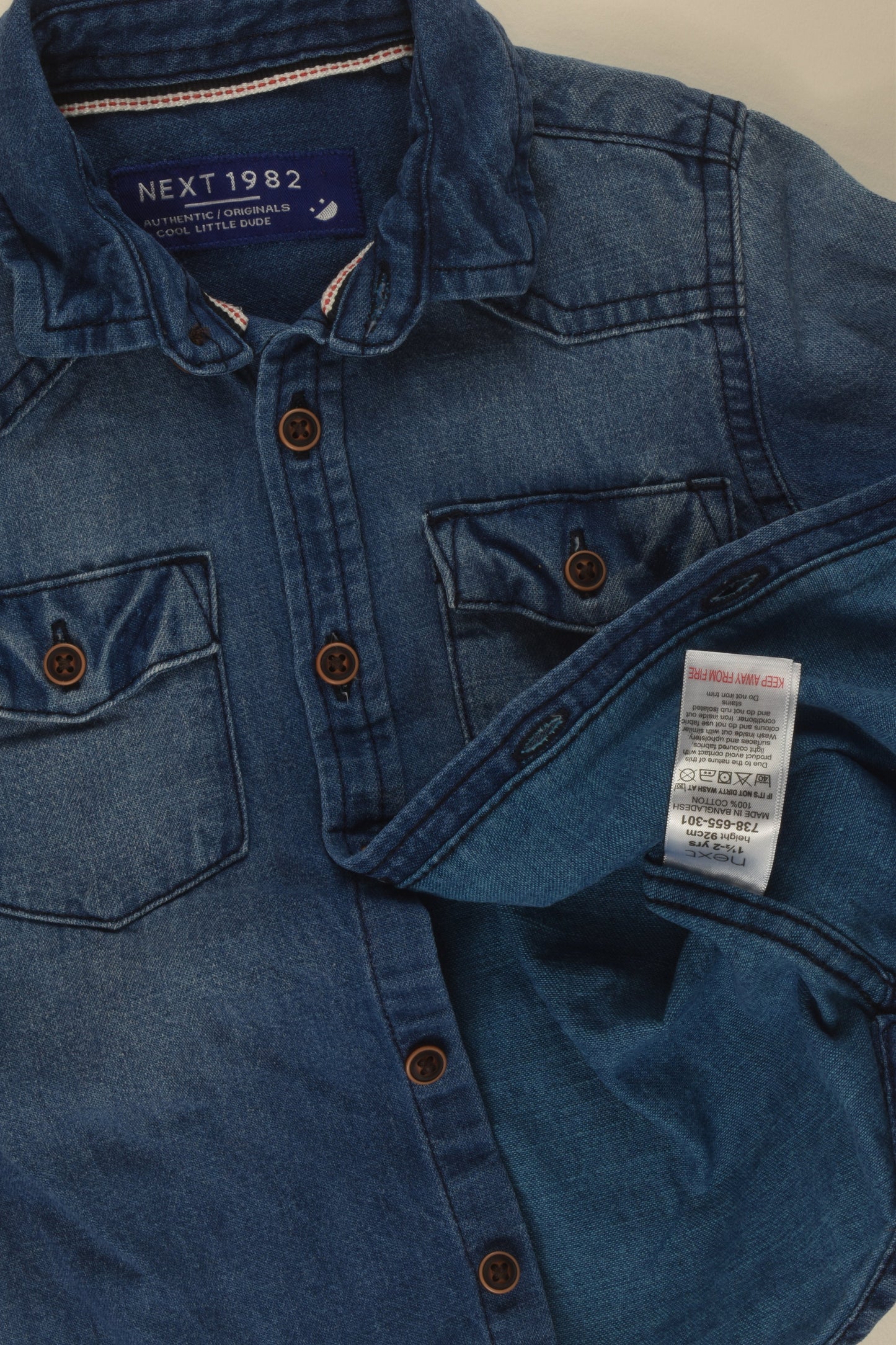 Next Size 2 Denim Shirt