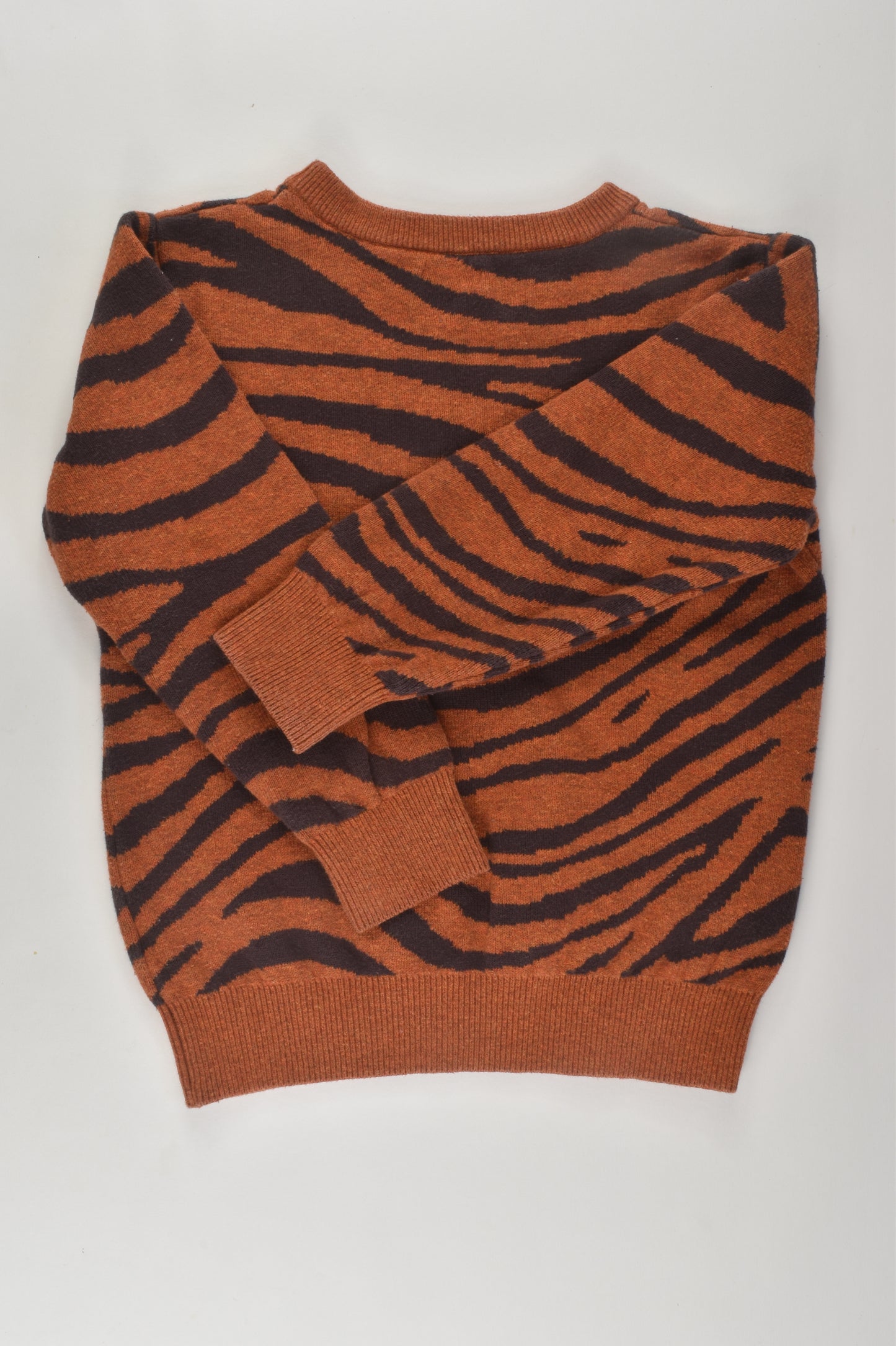 Next Size 4-5 Tiger Knit Jumper