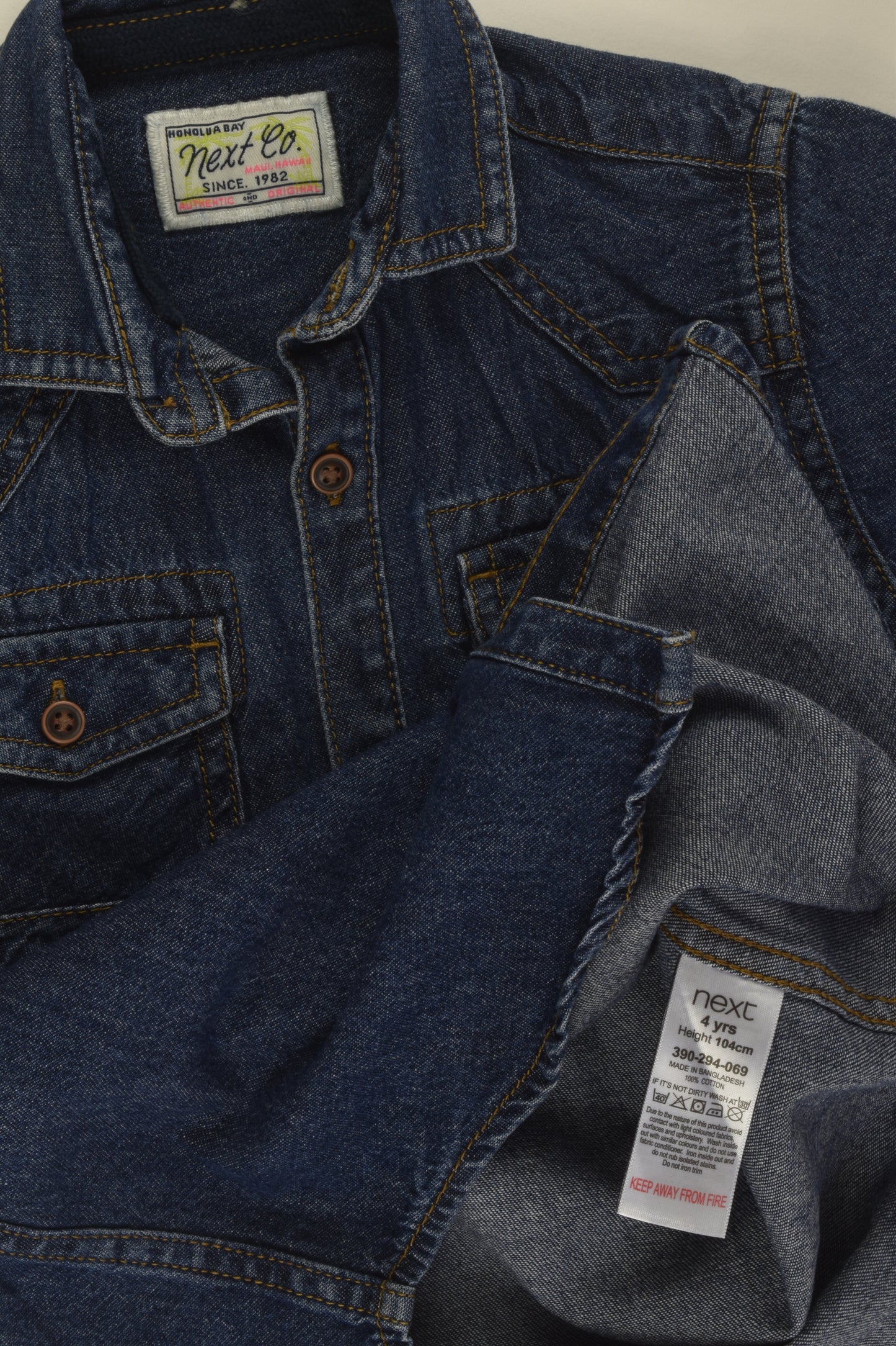 Next Size 4 Denim Shirt