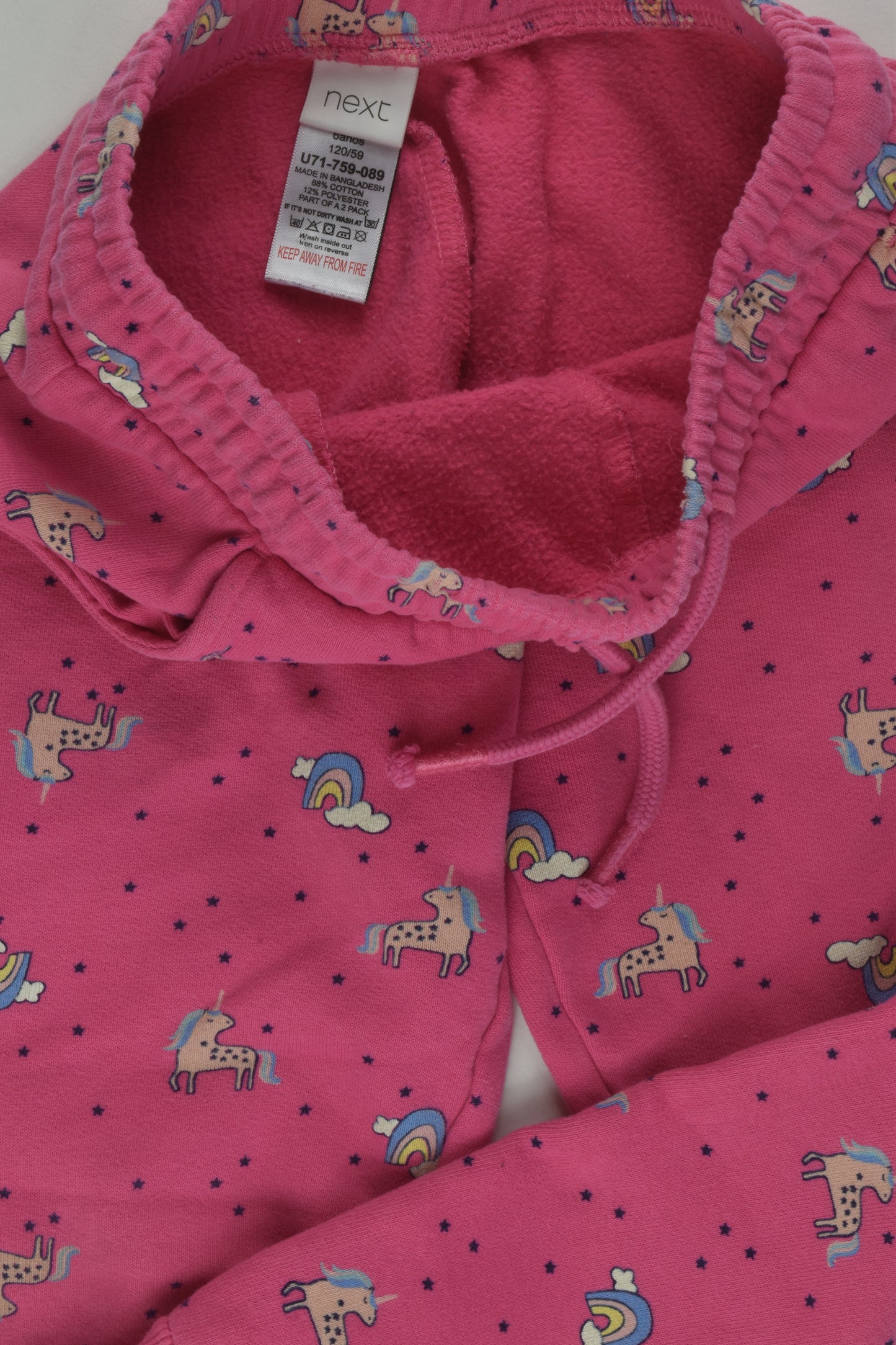 Next Size 6 Unicorn Track Pants