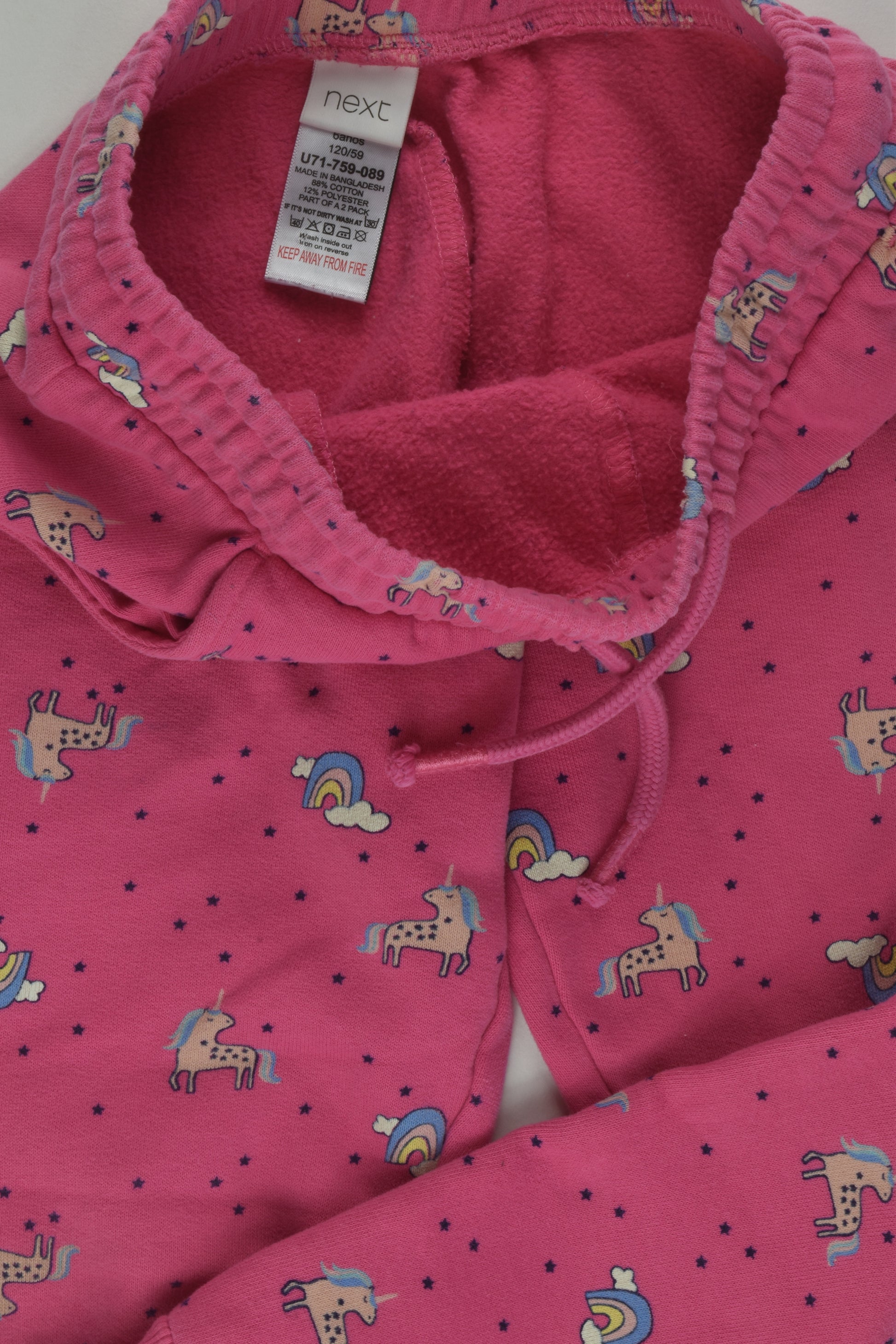 Next Size 6 Unicorn Track Pants
