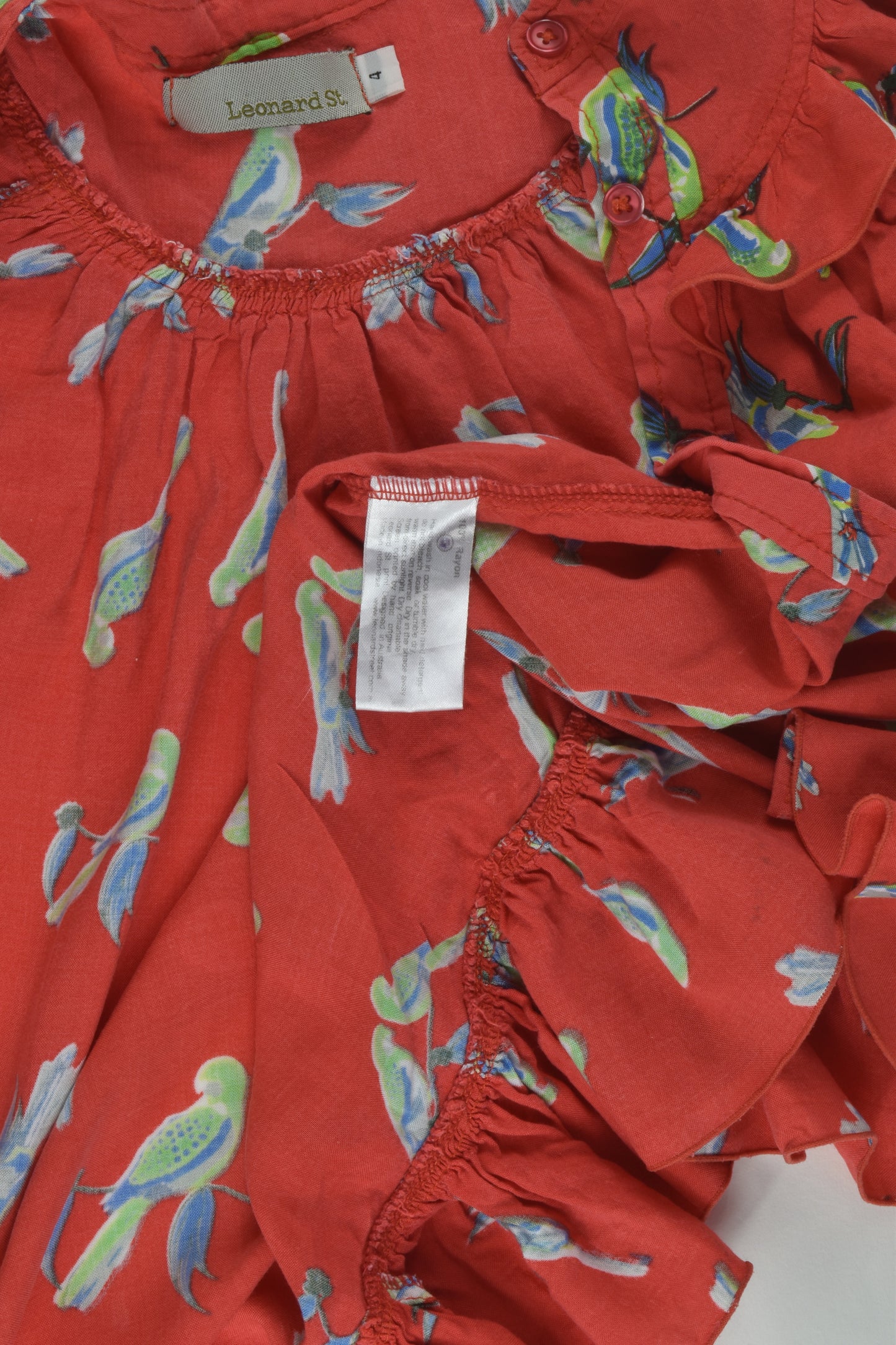 No Brand Size 4 Bird Dress