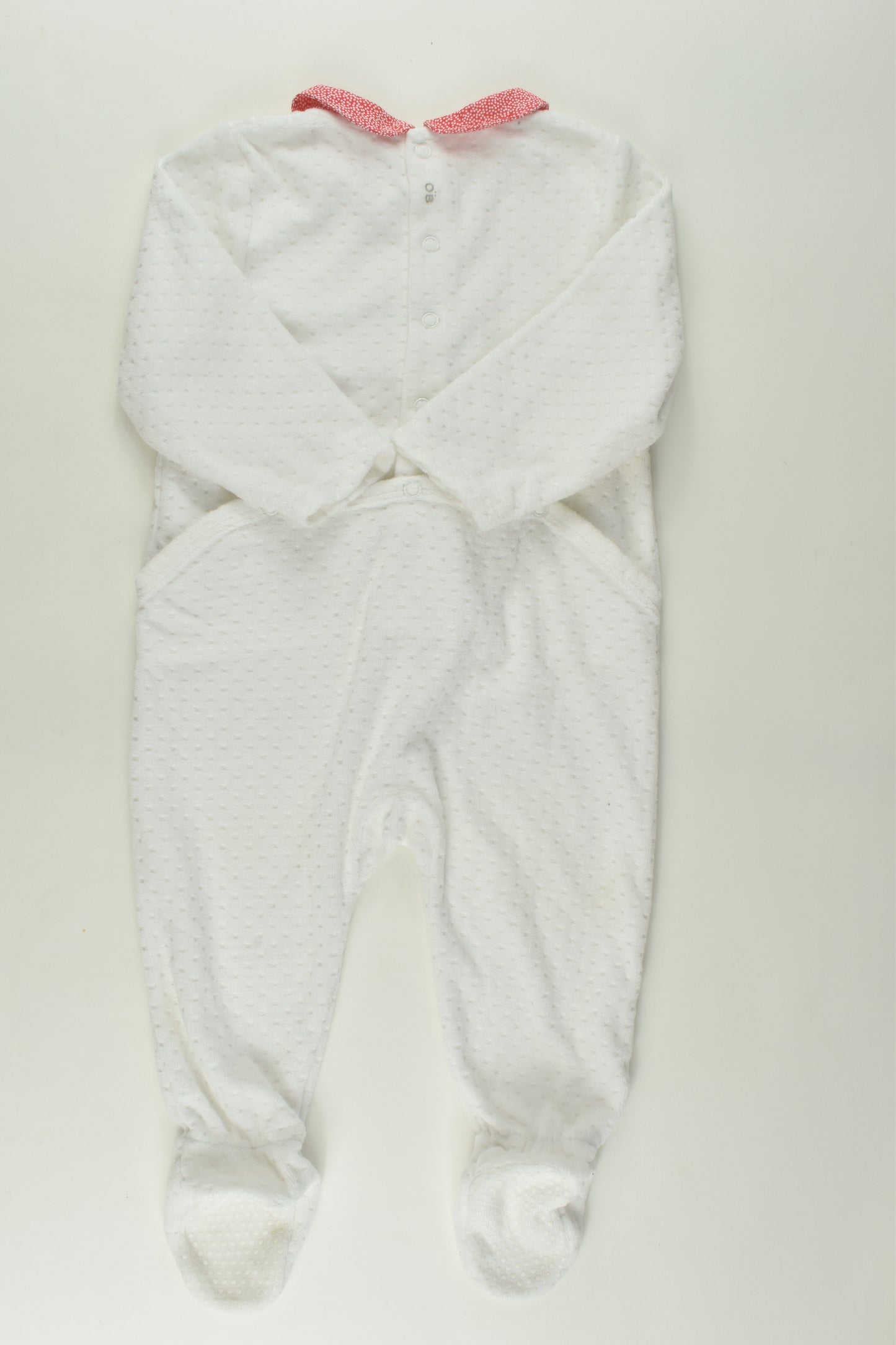Obaïbi Size 0 'Love Nature' Velour Romper
