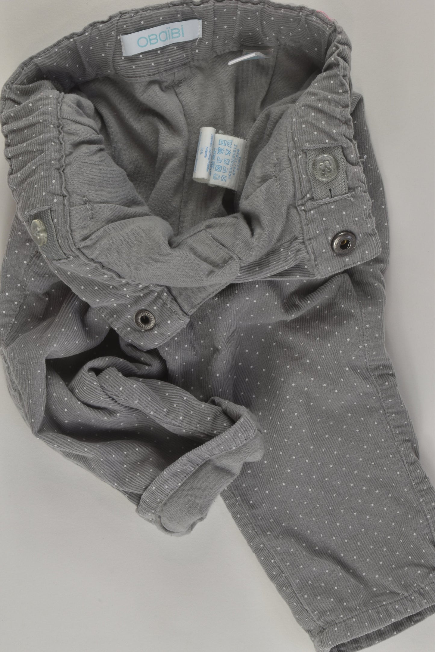 Obaïbi Size 00 Lined Cord Pants