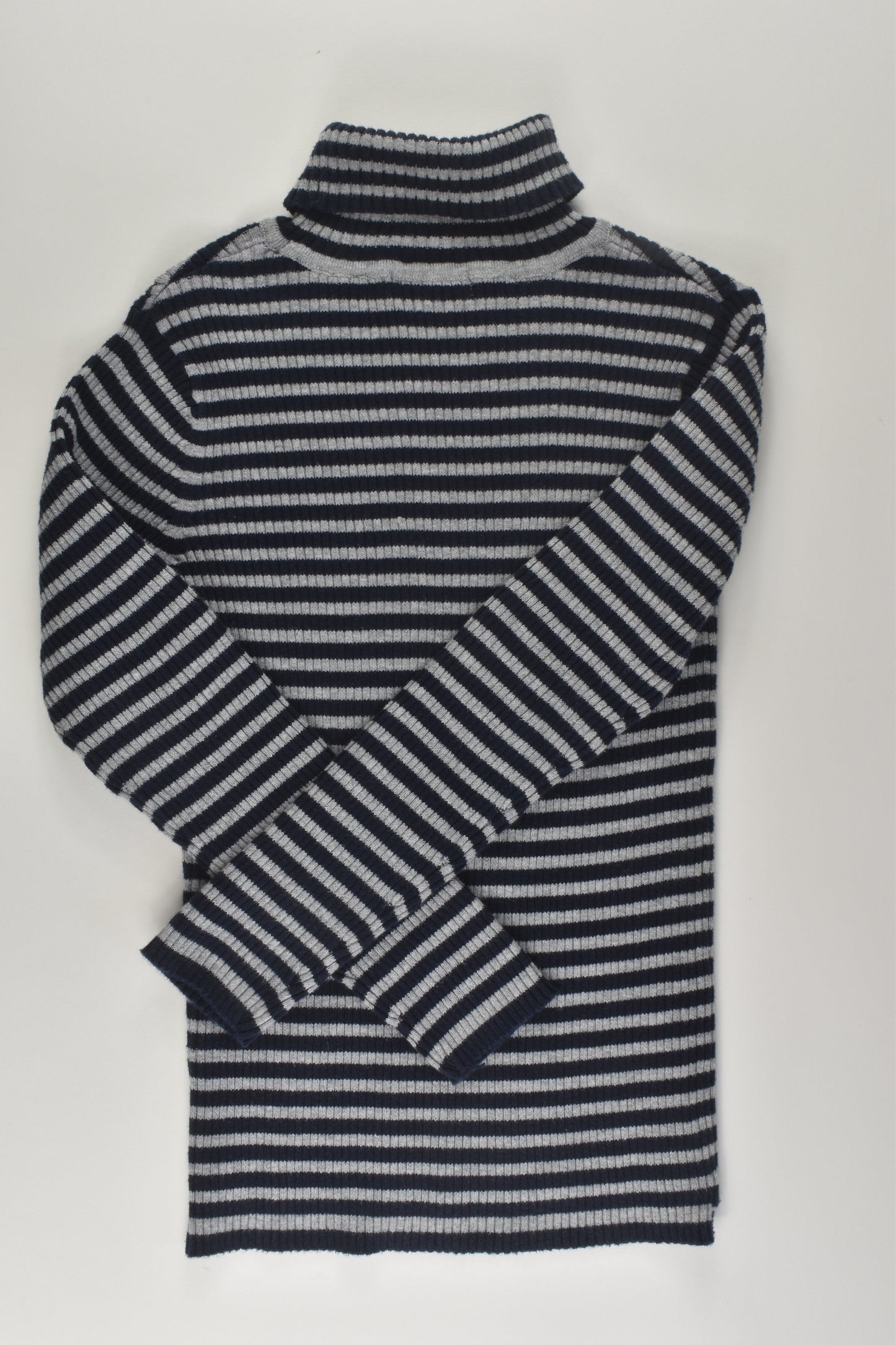 Okaïdi Size 8 Ribbed Turtle Neck Top