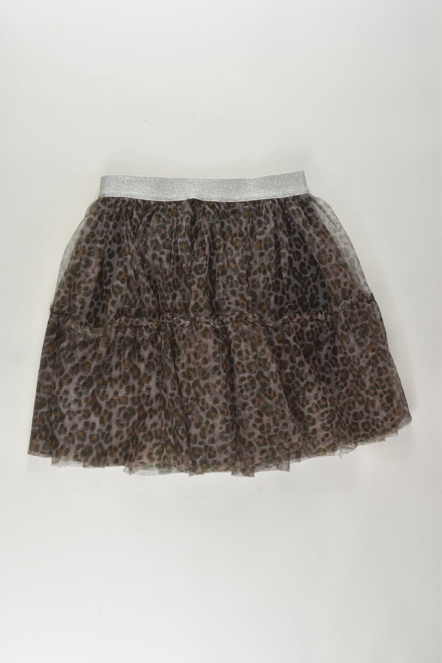 Ollie's Place Size 7 Leopard Tulle Skirt