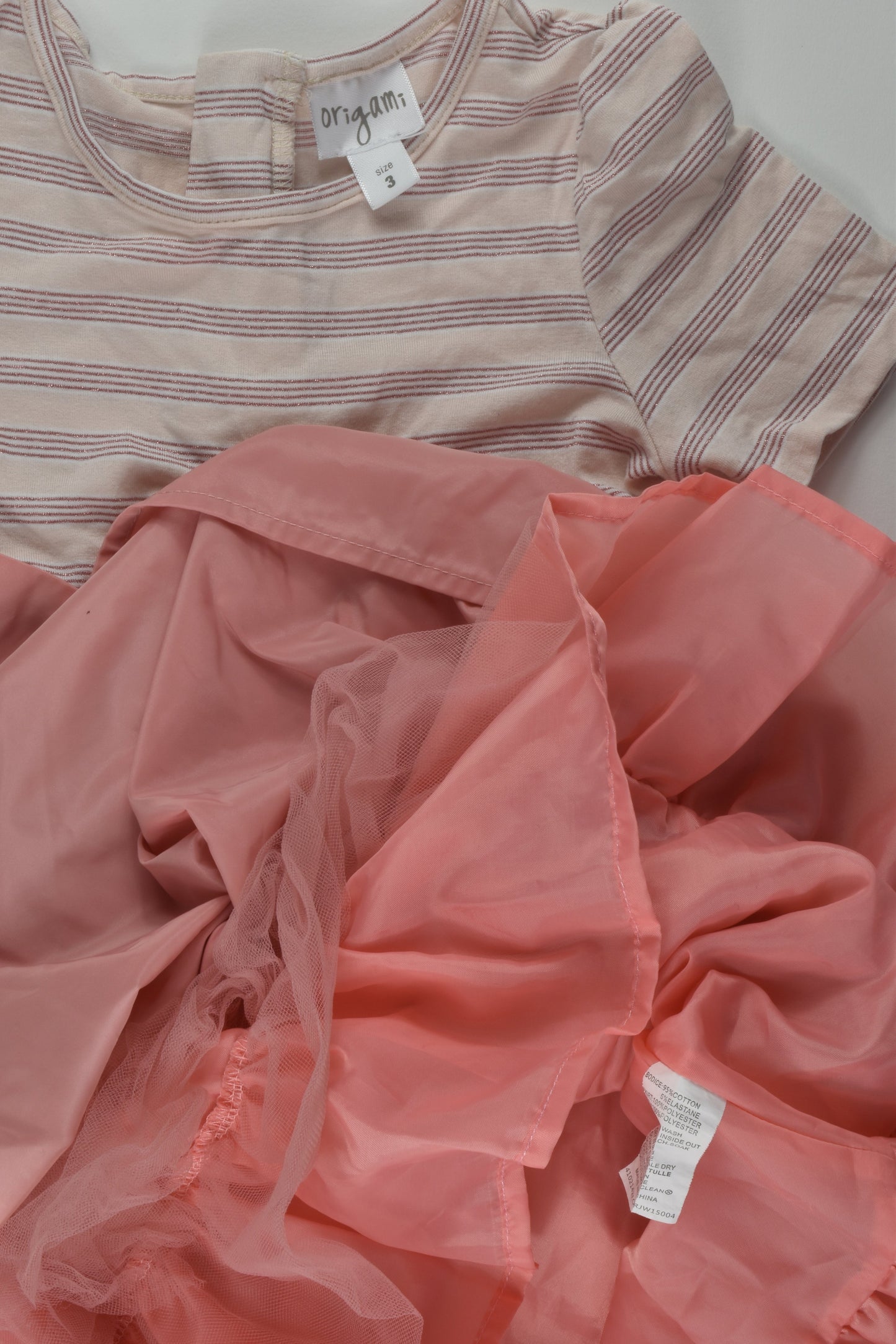 Origami Size 3 Dress