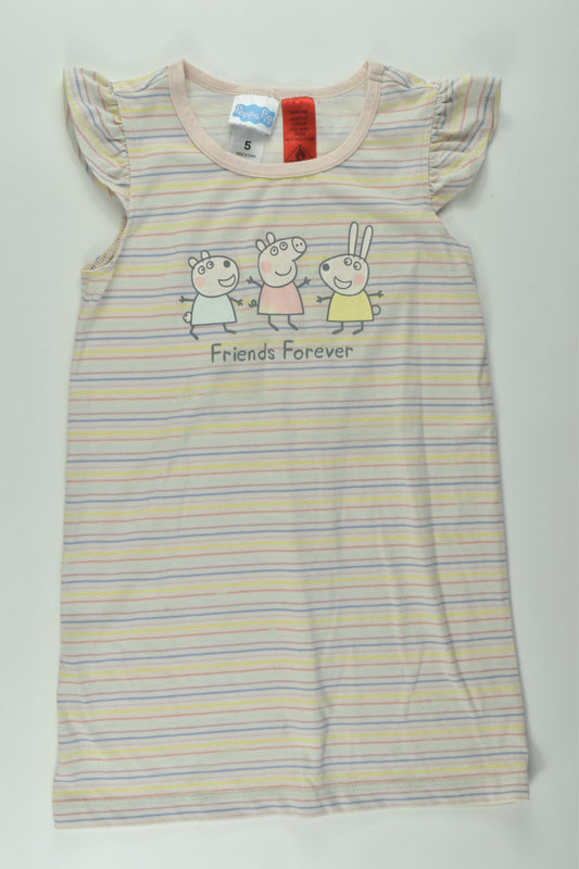 Peppa Pig Size 5 Pyjama Dress