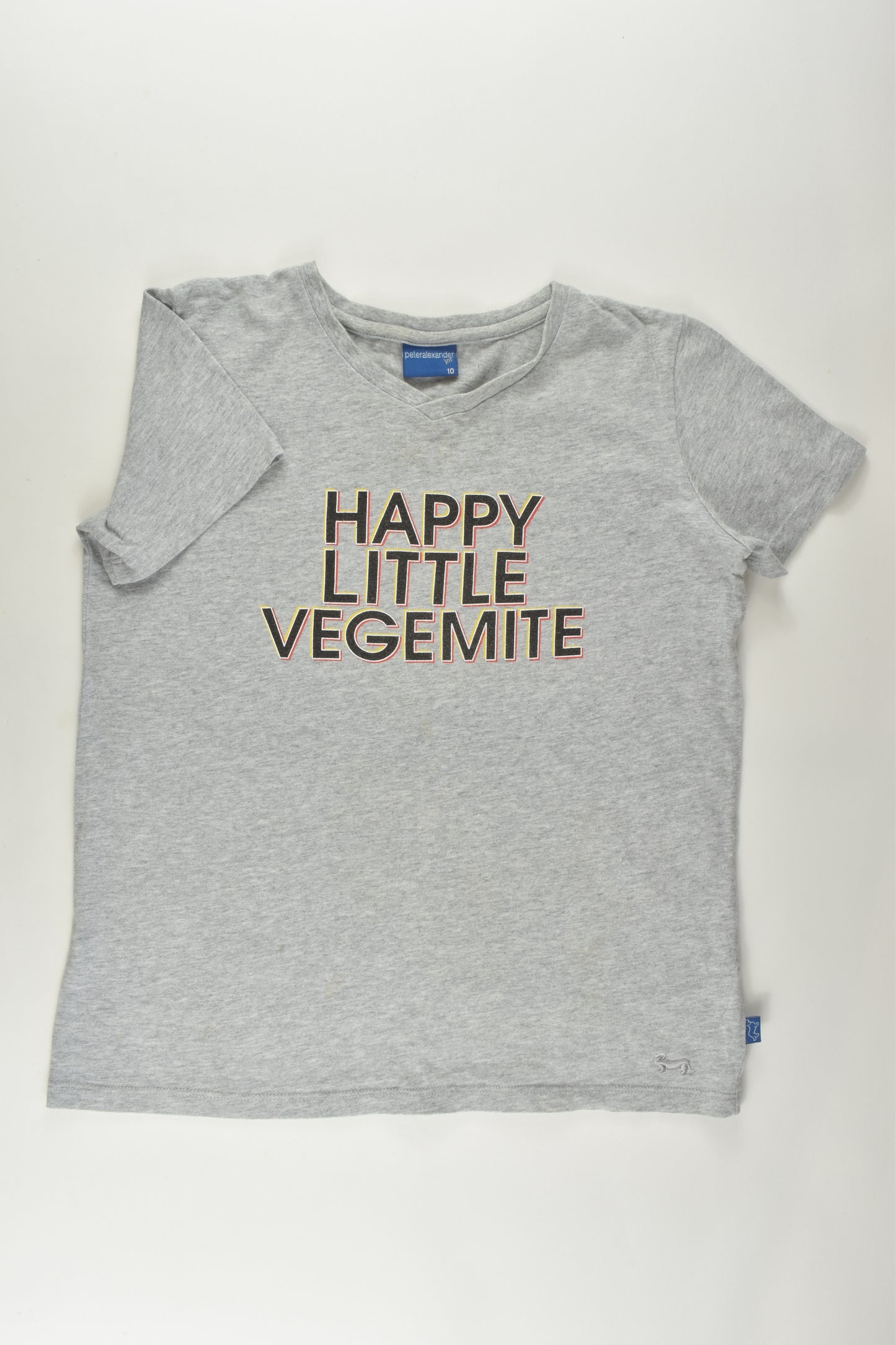 Peter Alexander Size 10 'Happy Little Vegemite' T-shirt