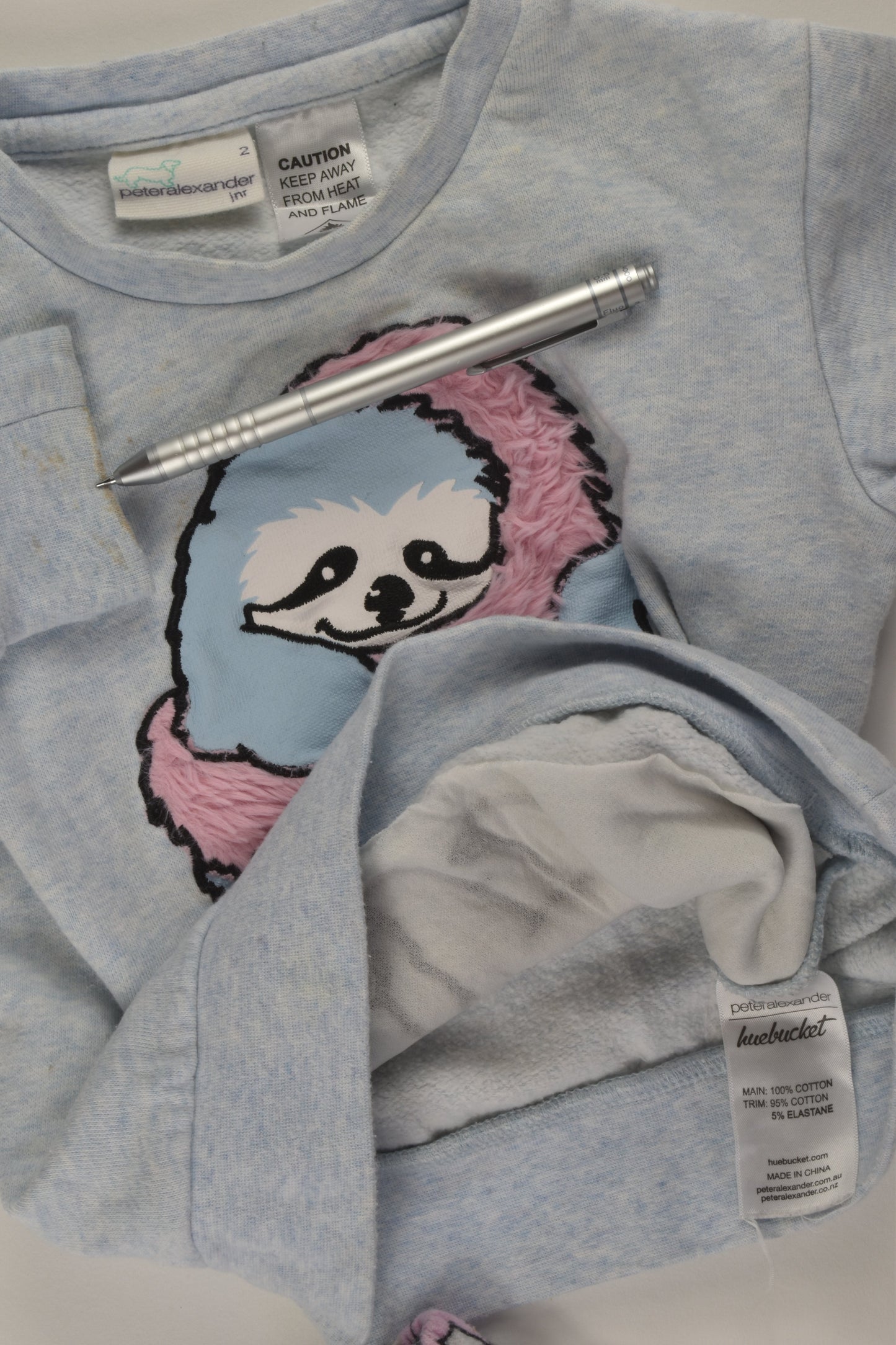 Peter Alexander Size 2 Sloth Pyjamas