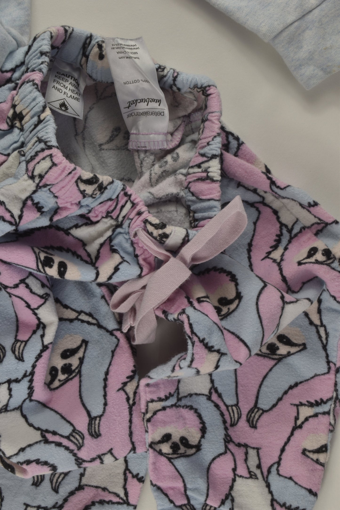 Peter Alexander Size 2 Sloth Pyjamas