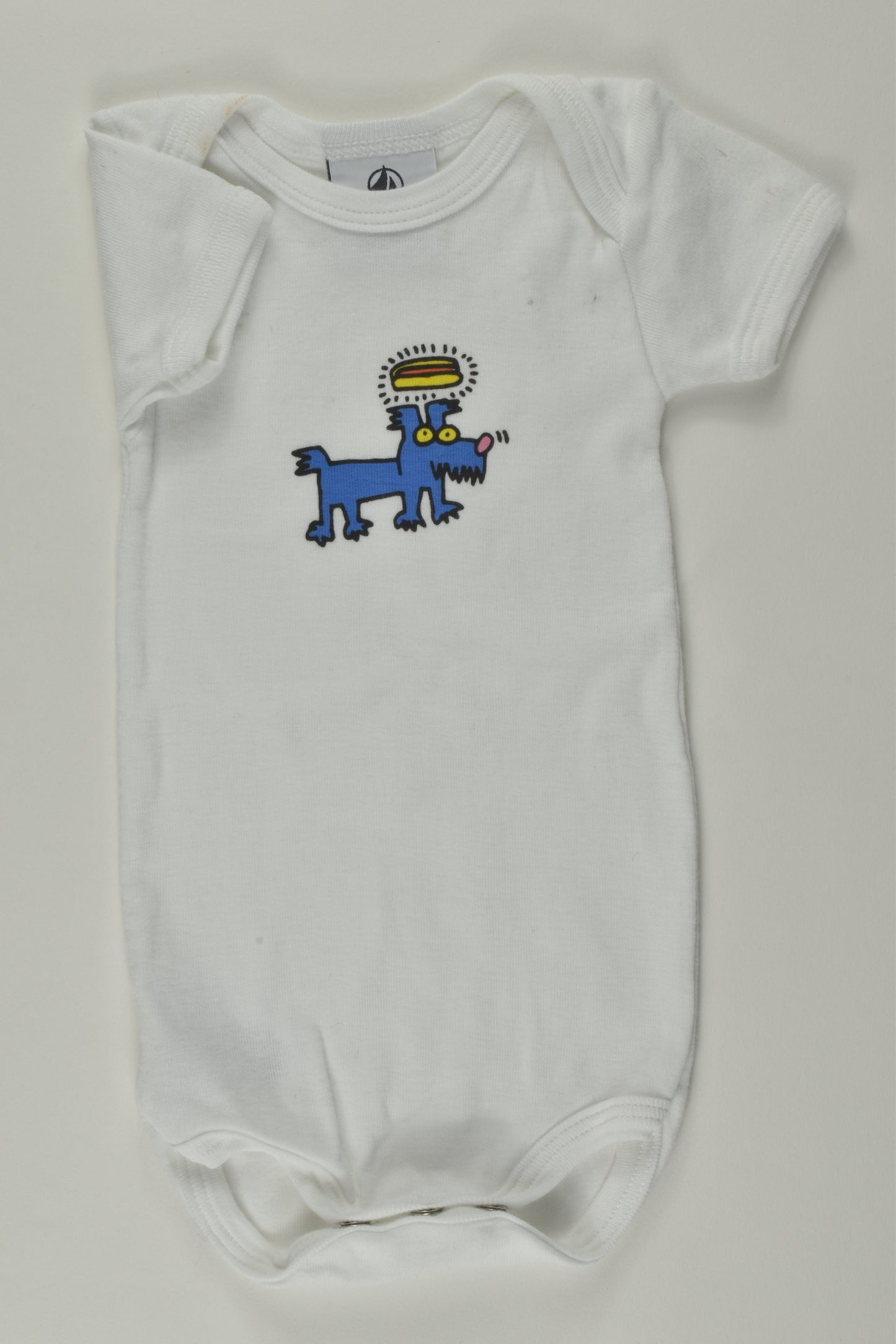 Petit Bateau Size 000 (3m) Bodysuit