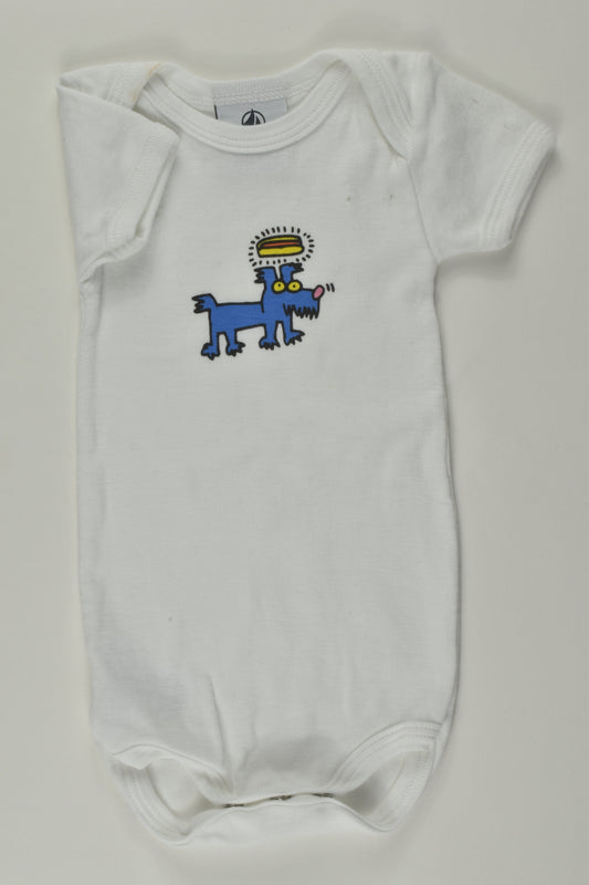 Petit Bateau Size 000 (3m) Bodysuit