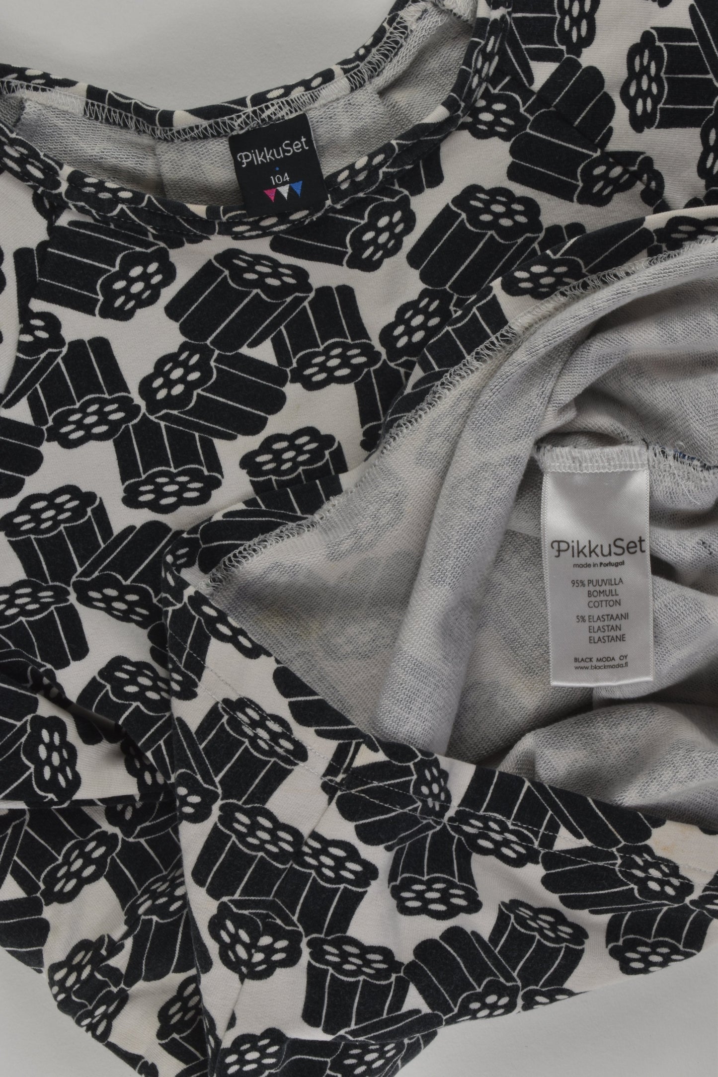 PikkuSet Size 4 Licorice Dress/Tunic