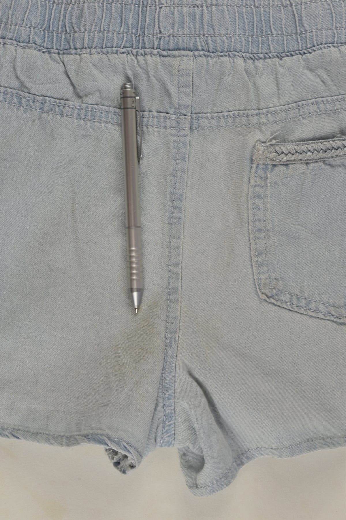 Piping Hot Size 10 Denim Shorts
