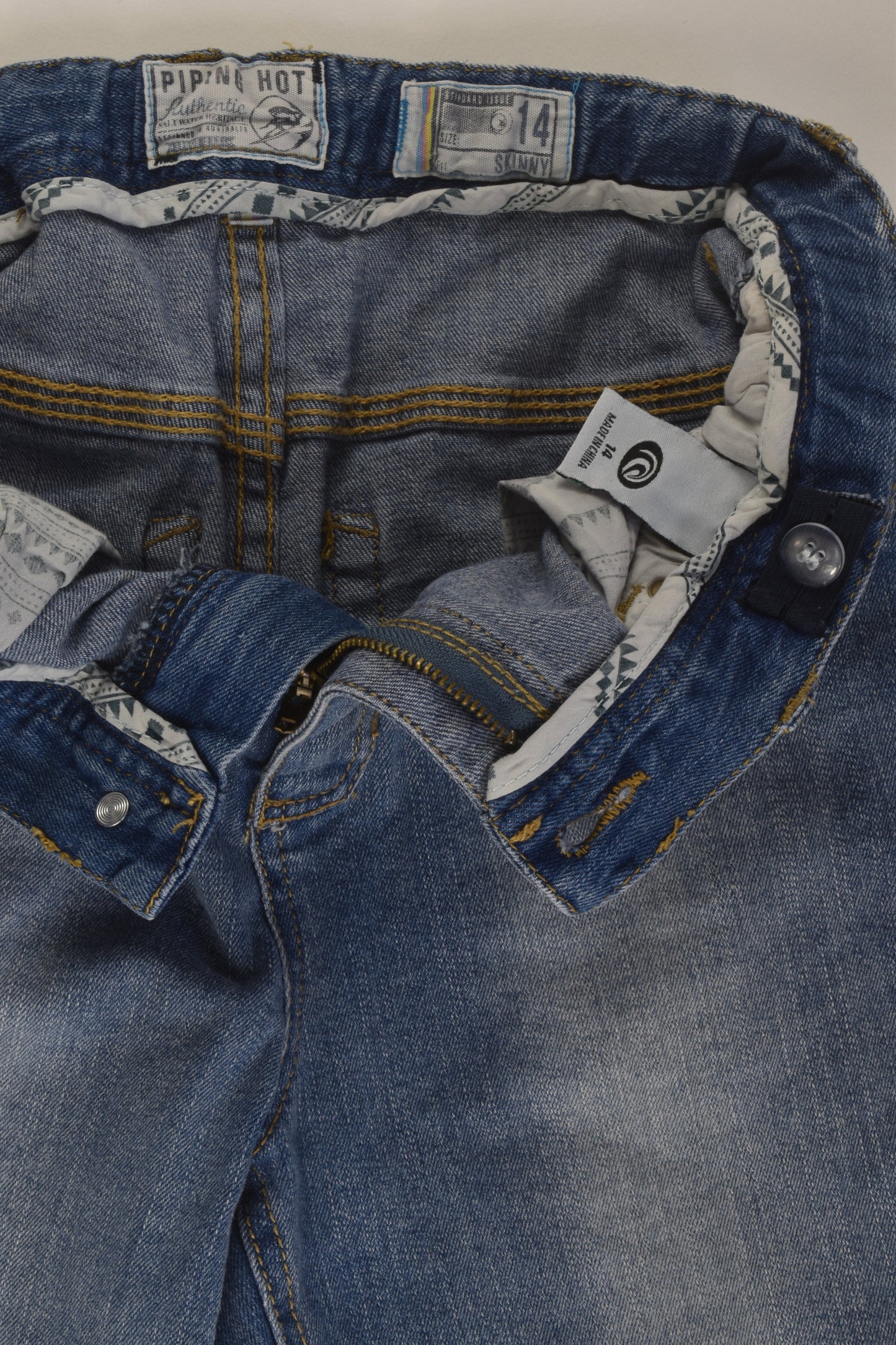 Piping Hot Size 14 Denim Pants