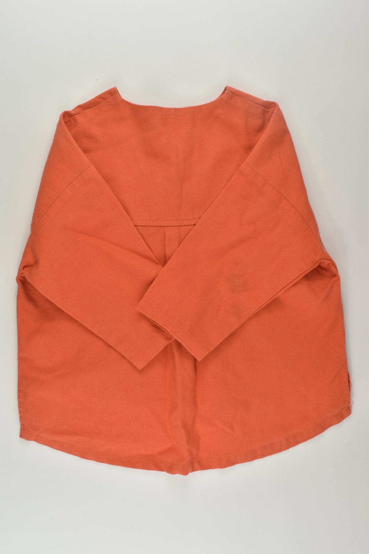 Pokoks Size 5-6 Linen Blend Blouse