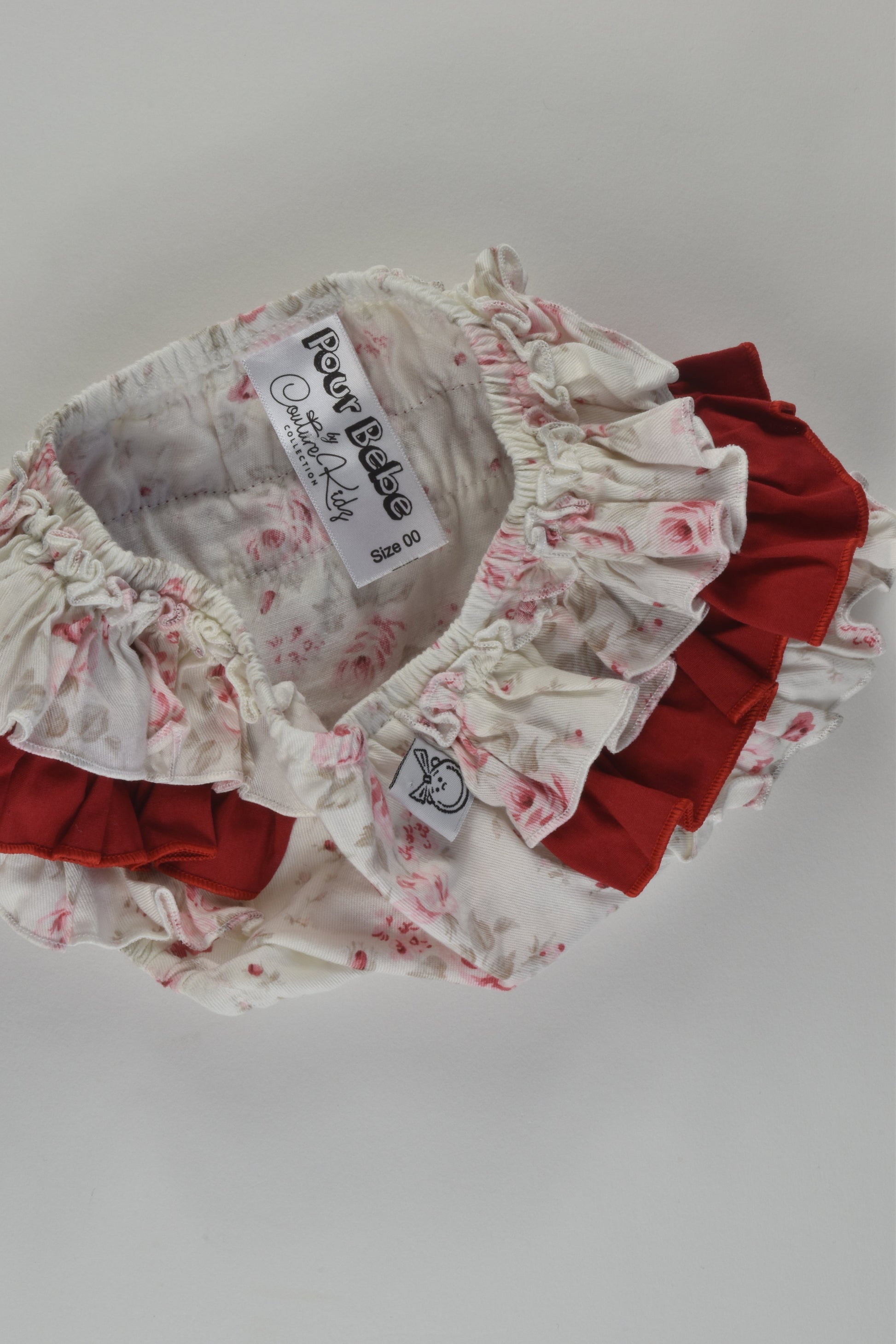 Pour Bebe by Couturekidz Size 00 Ruffle Bloomers