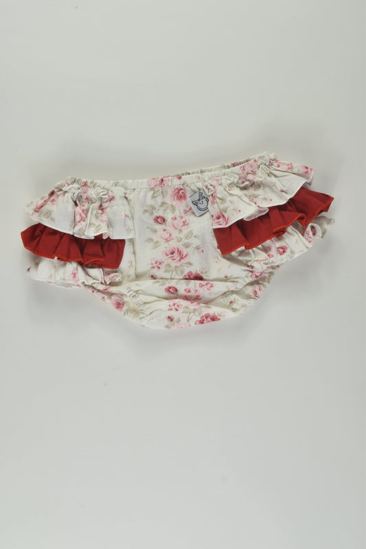 Pour Bebe by Couturekidz Size 00 Ruffle Bloomers