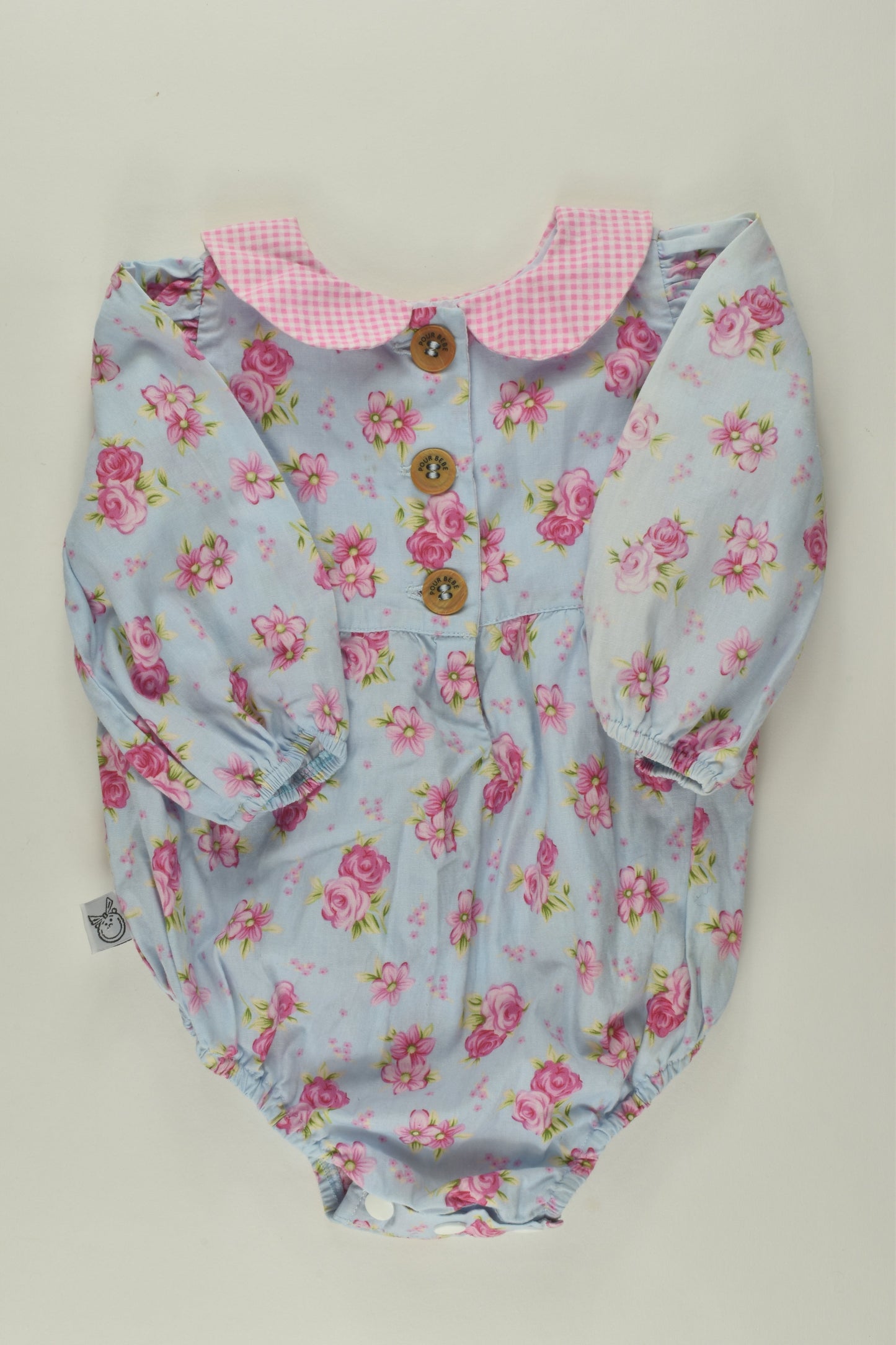 Pour Bebe by Couturekidz Size 1 Floral Romper