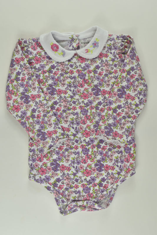 Prenatal Size 1 Liberty Print Bodysuit