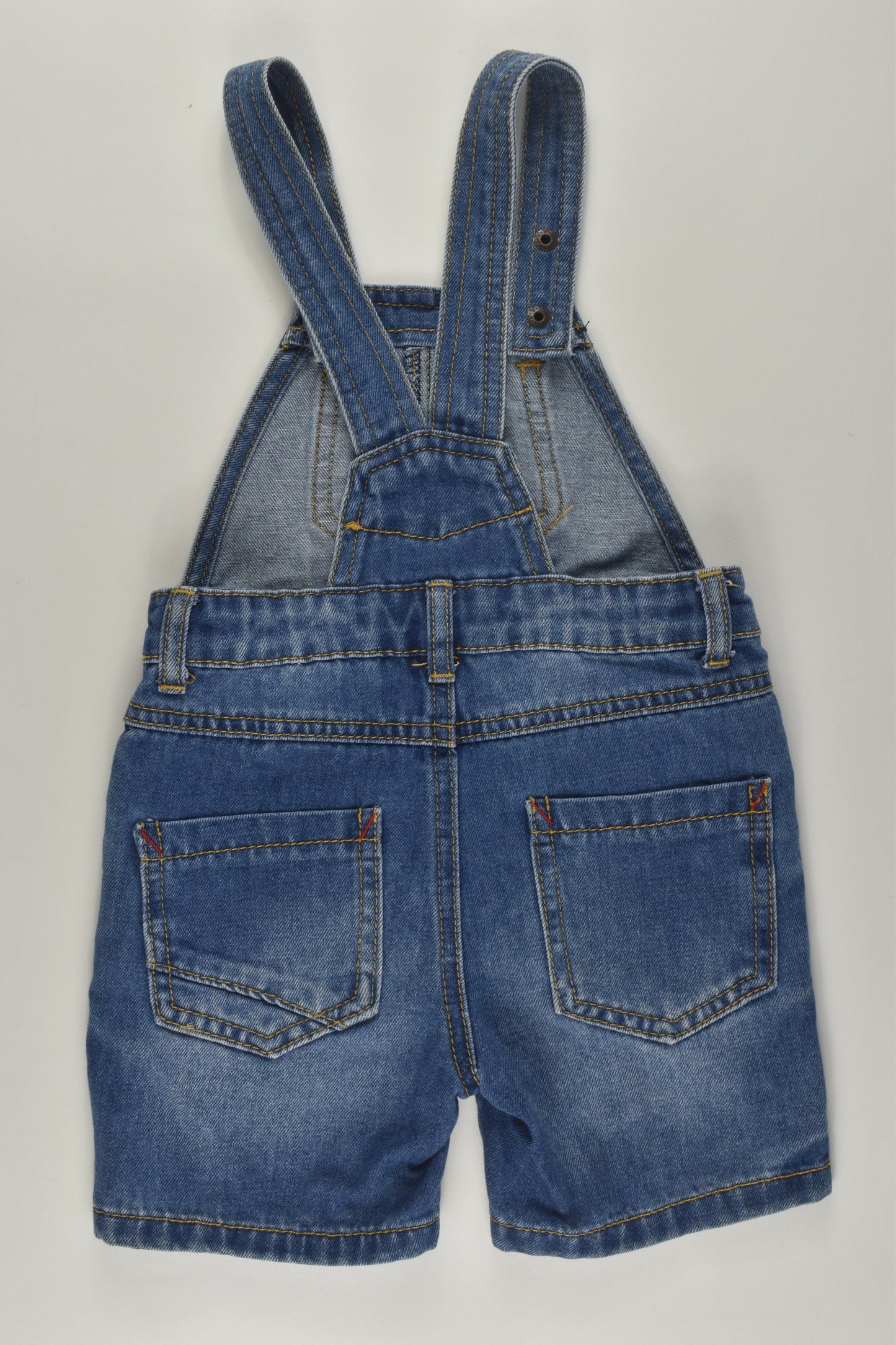 Primark Size 1 Short Denim Overalls