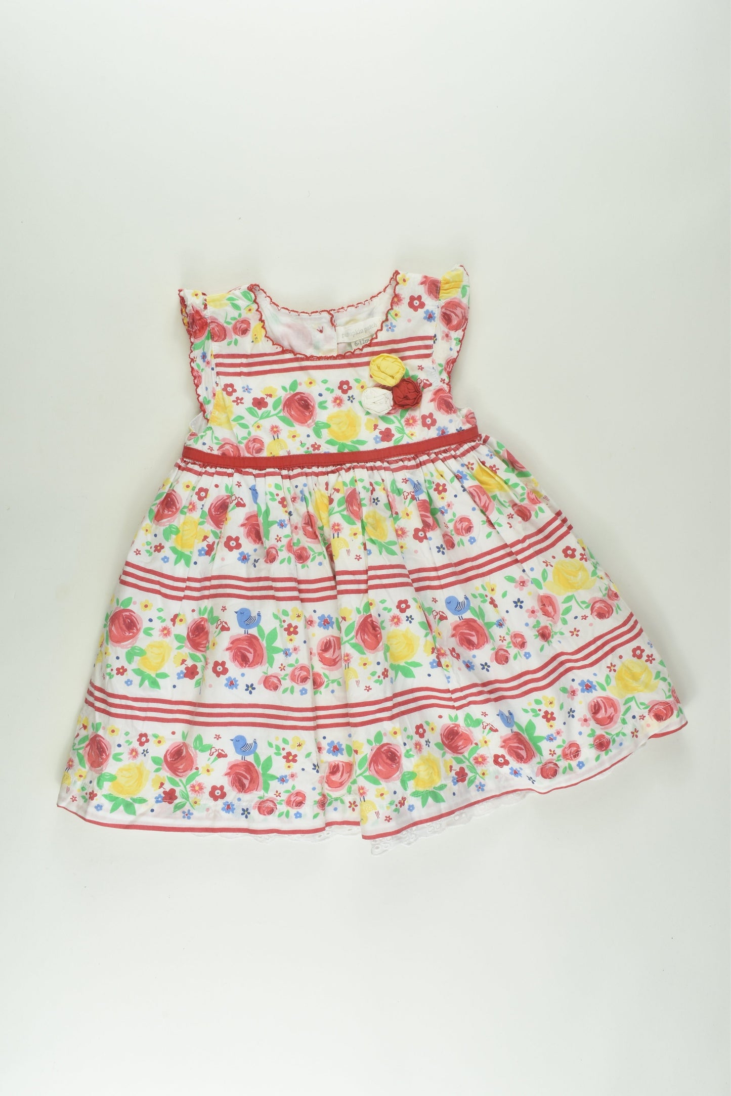 Pumpkin Patch Size 0 Lined Dress