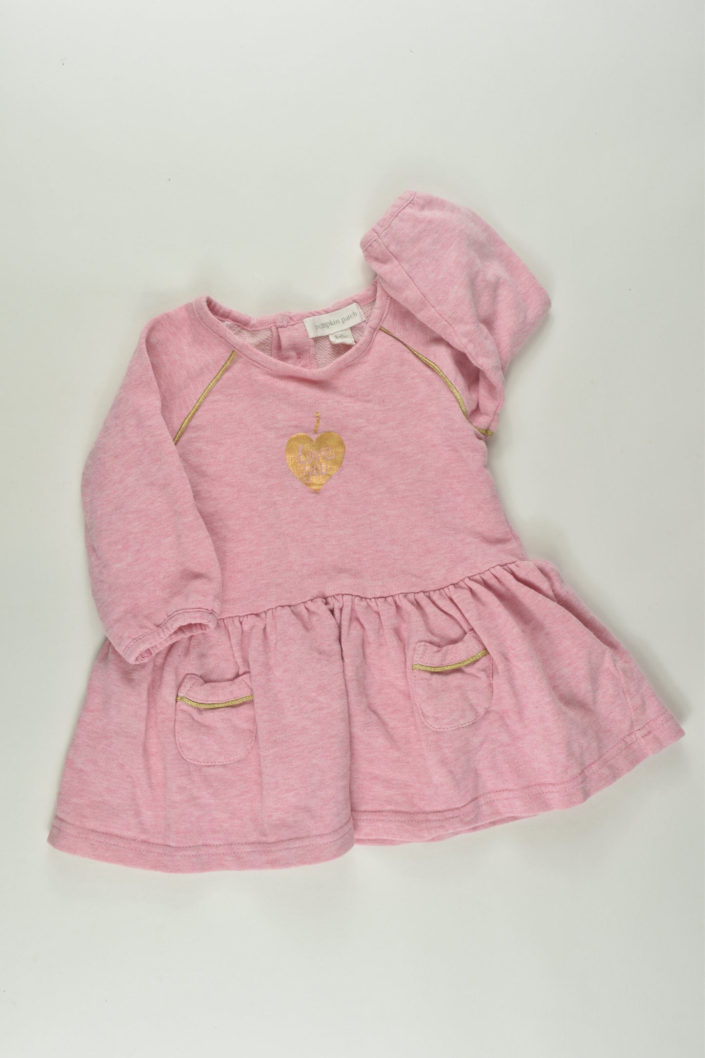 Pumpkin Patch Size 00 'Love You' Sweater Dress